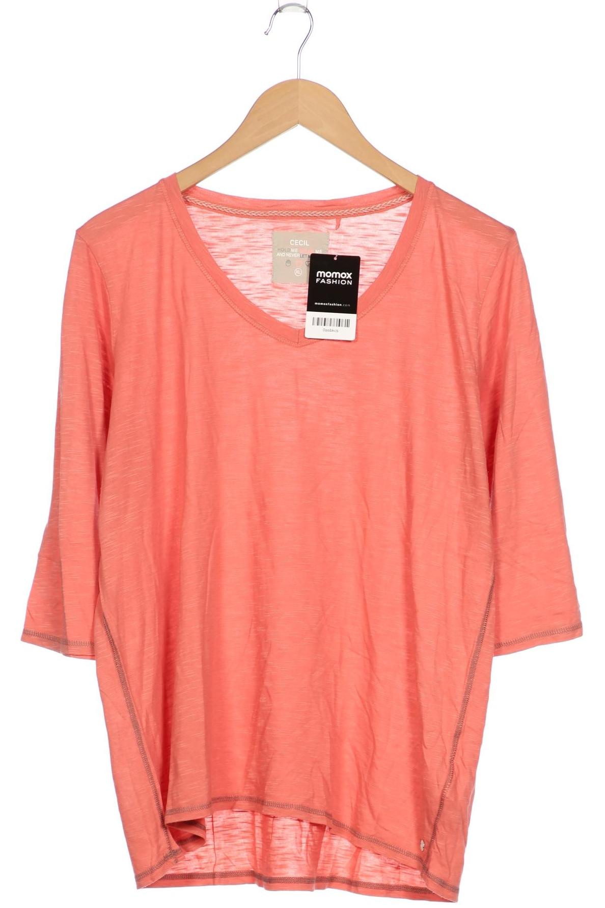 

Cecil Damen Langarmshirt, pink, Gr. 44