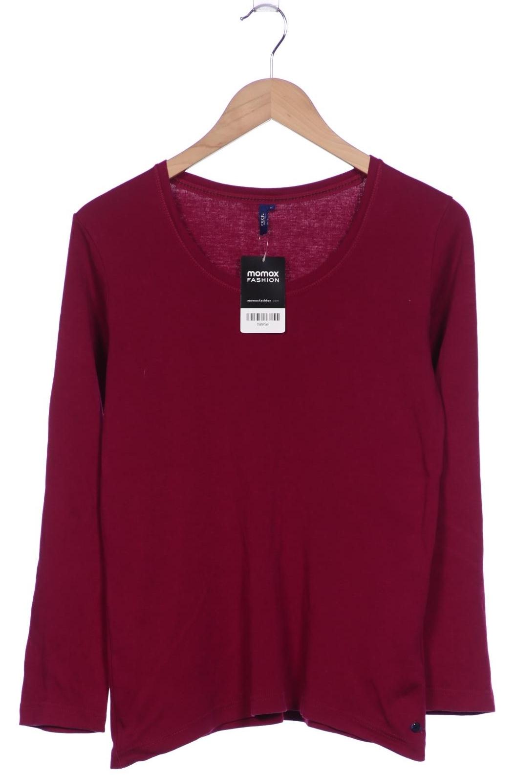 

Cecil Damen Langarmshirt, pink, Gr. 38