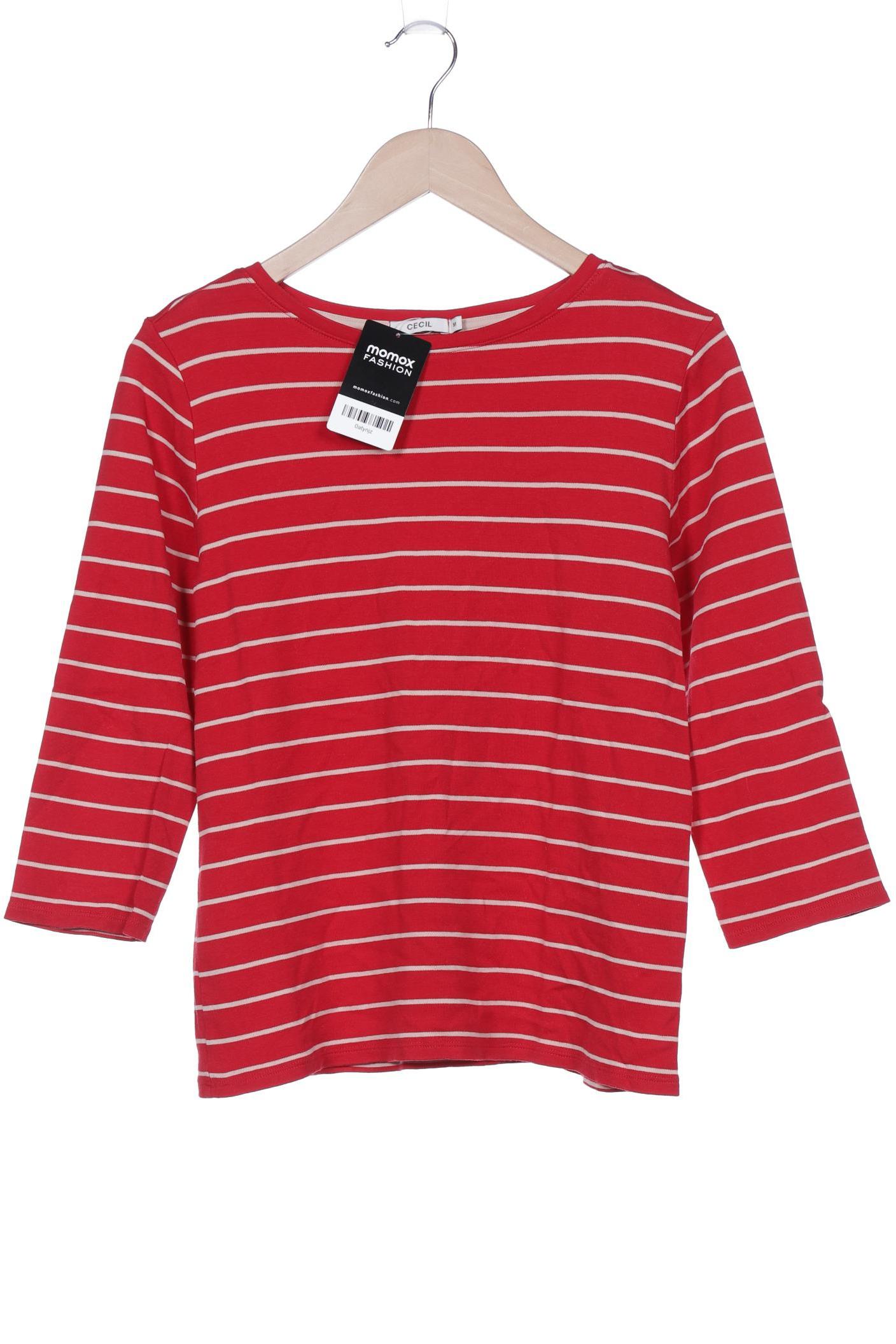 

Cecil Damen Langarmshirt, rot, Gr. 38