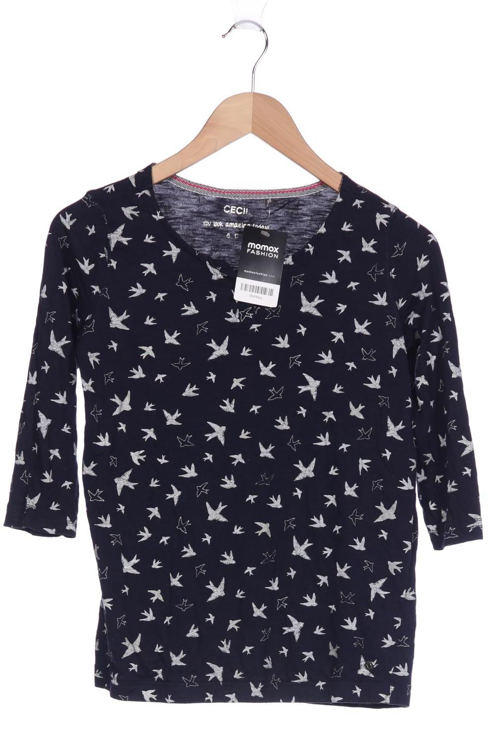 

CECIL Damen Langarmshirt, marineblau