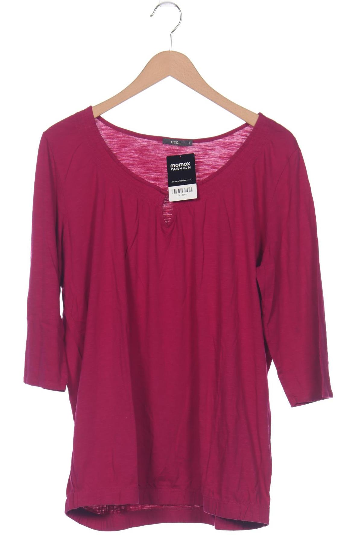 

Cecil Damen Langarmshirt, bordeaux, Gr. 44