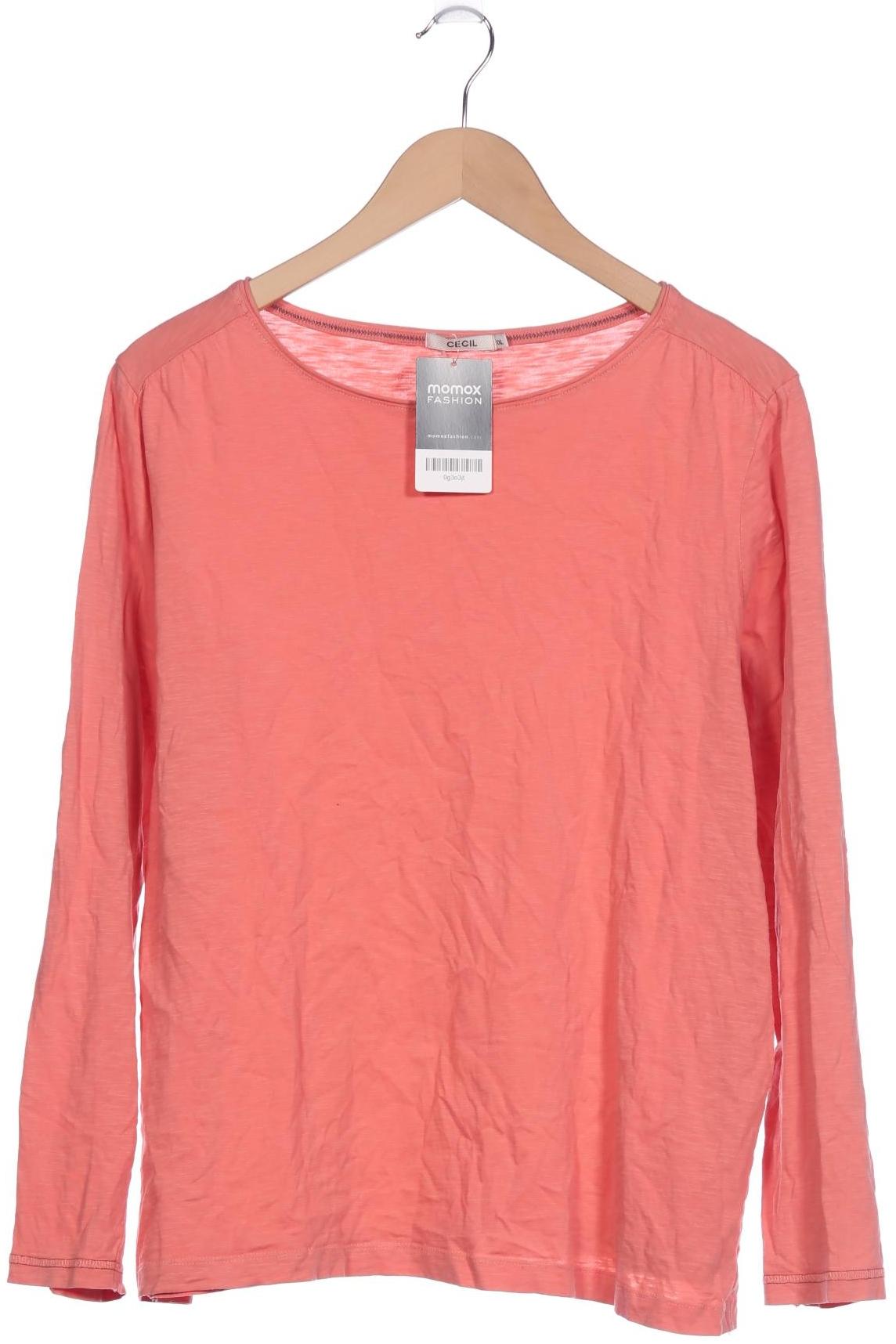 

Cecil Damen Langarmshirt, pink, Gr. 46