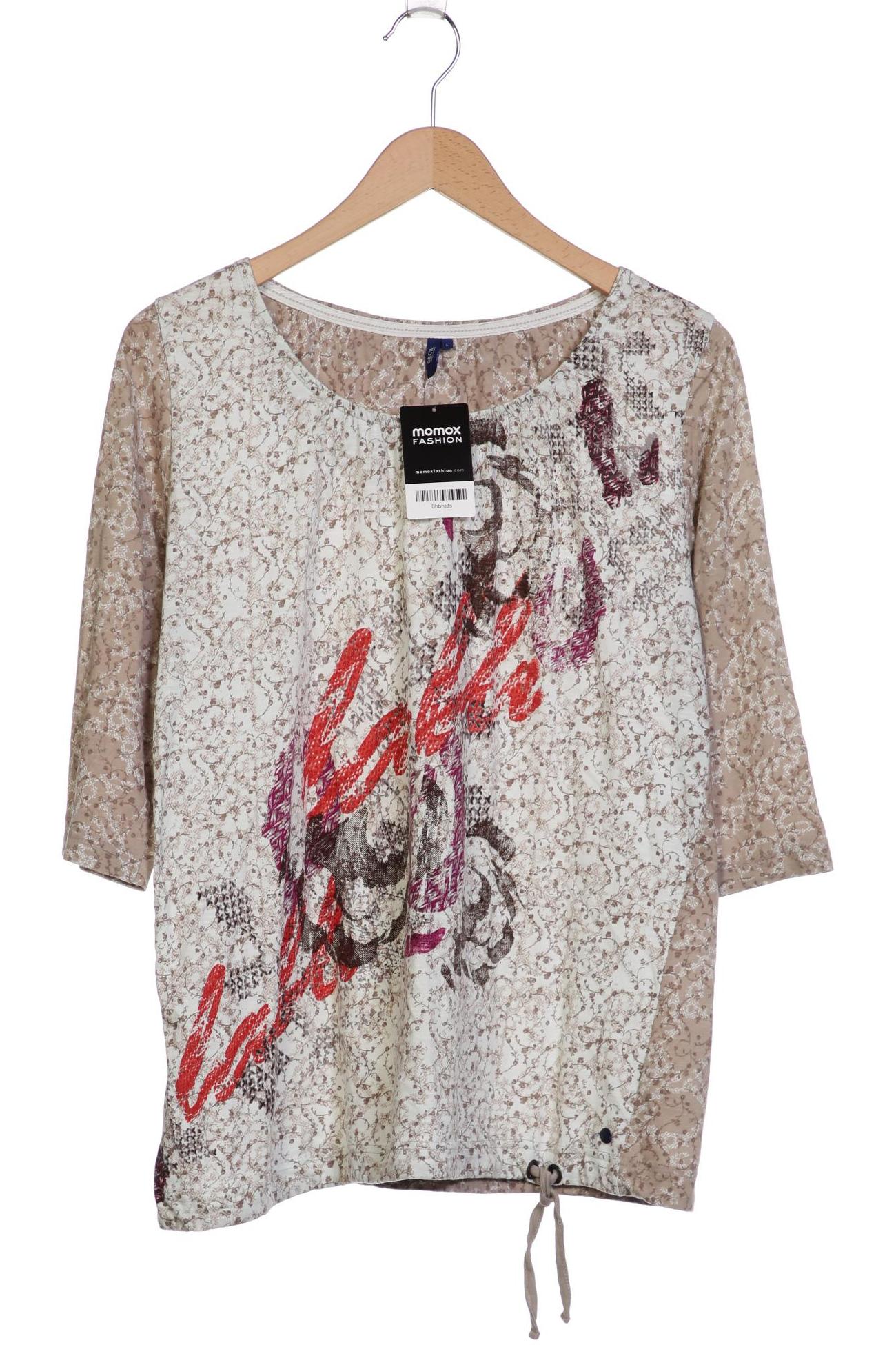 

Cecil Damen Langarmshirt, beige, Gr. 42