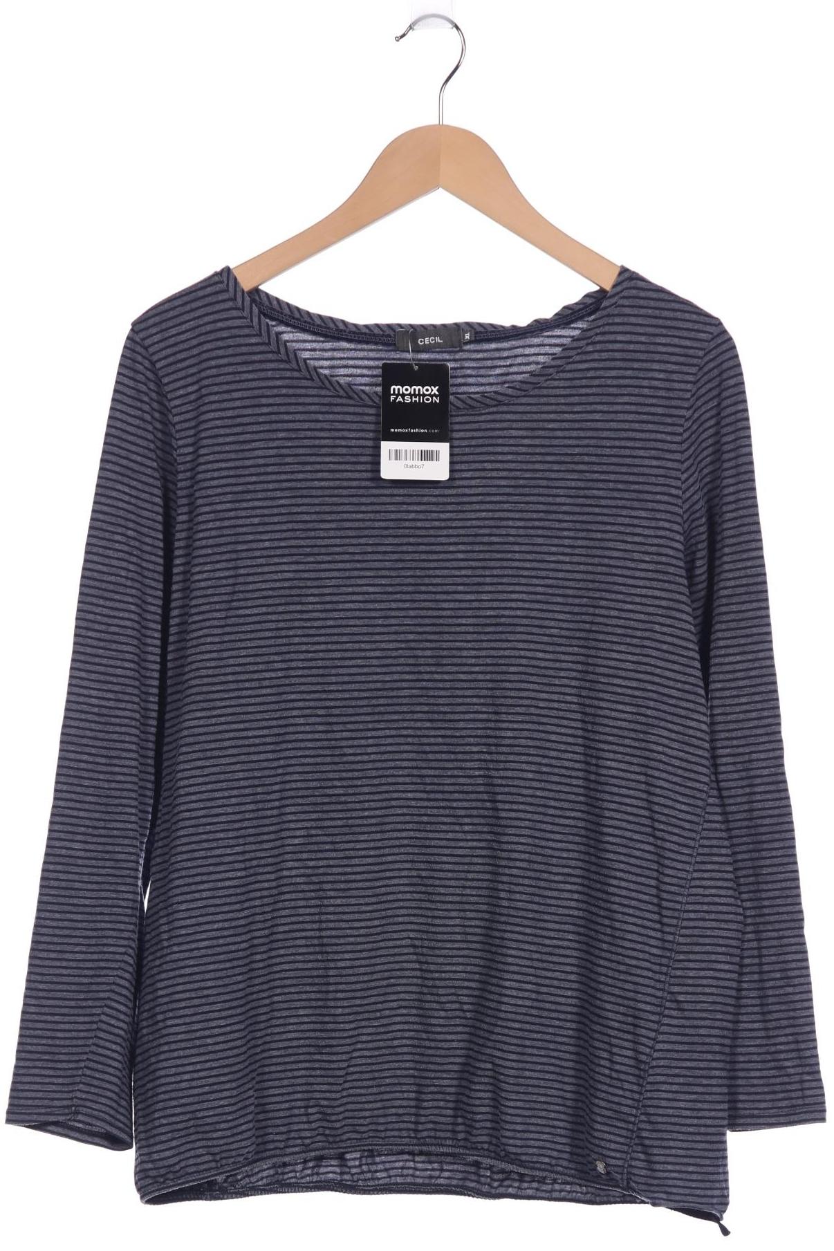 

Cecil Damen Langarmshirt, marineblau, Gr. 44