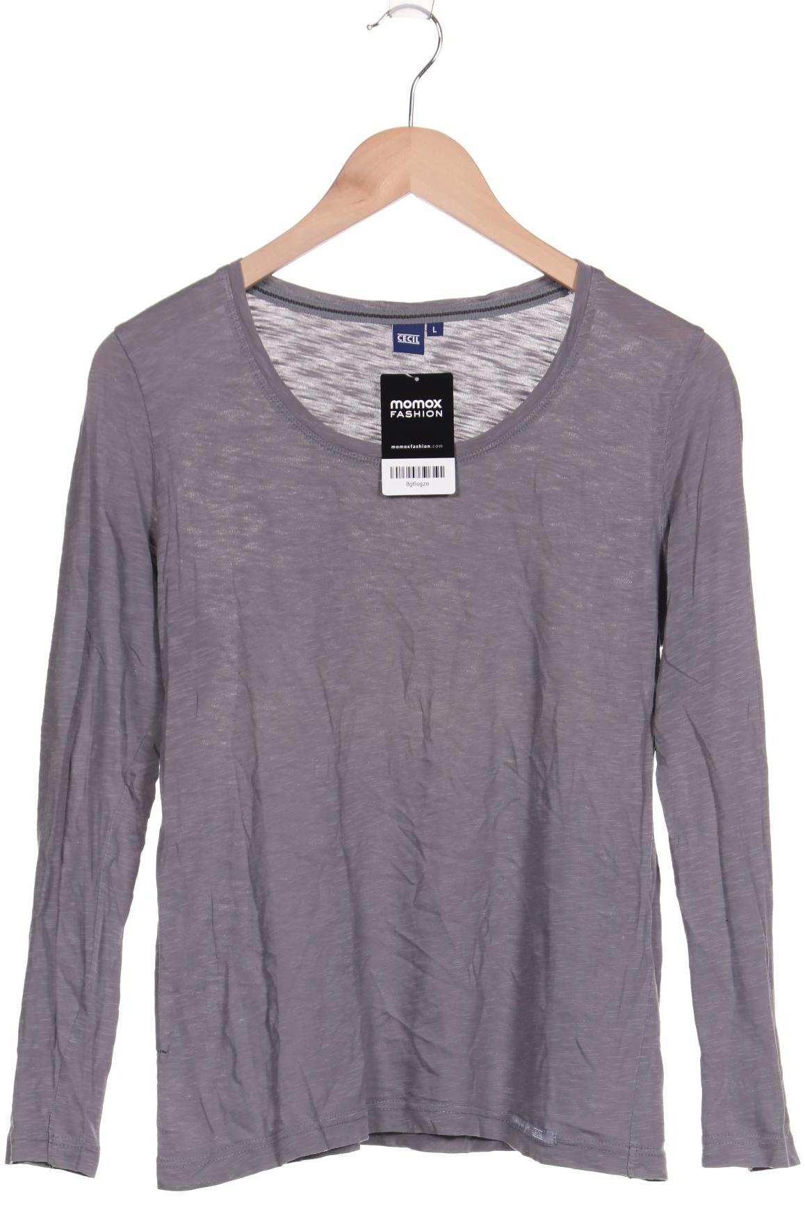 

CECIL Damen Langarmshirt, grau