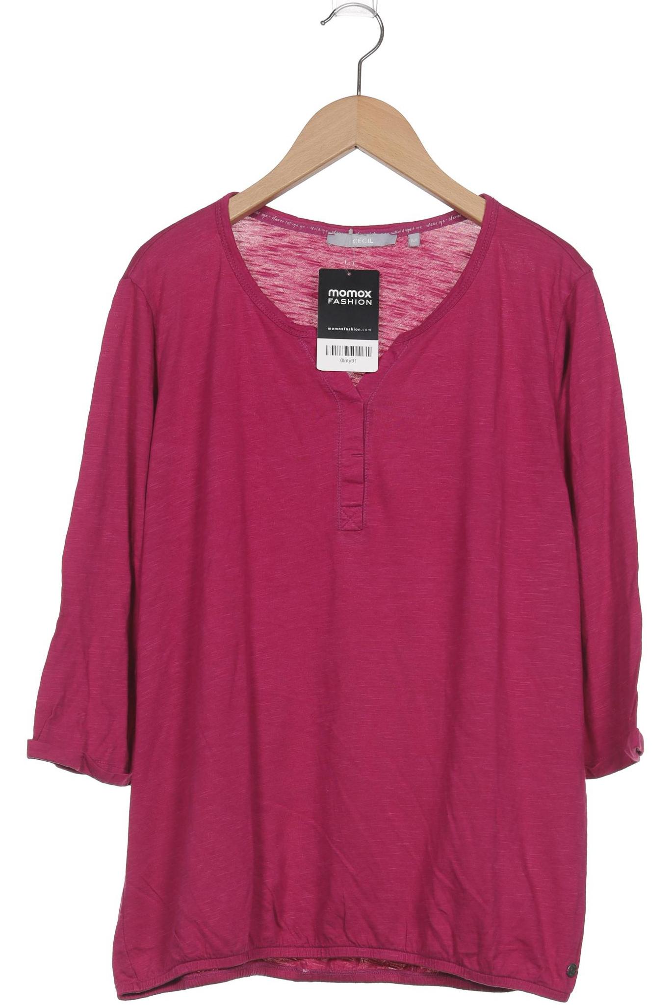 

Cecil Damen Langarmshirt, pink, Gr. 38