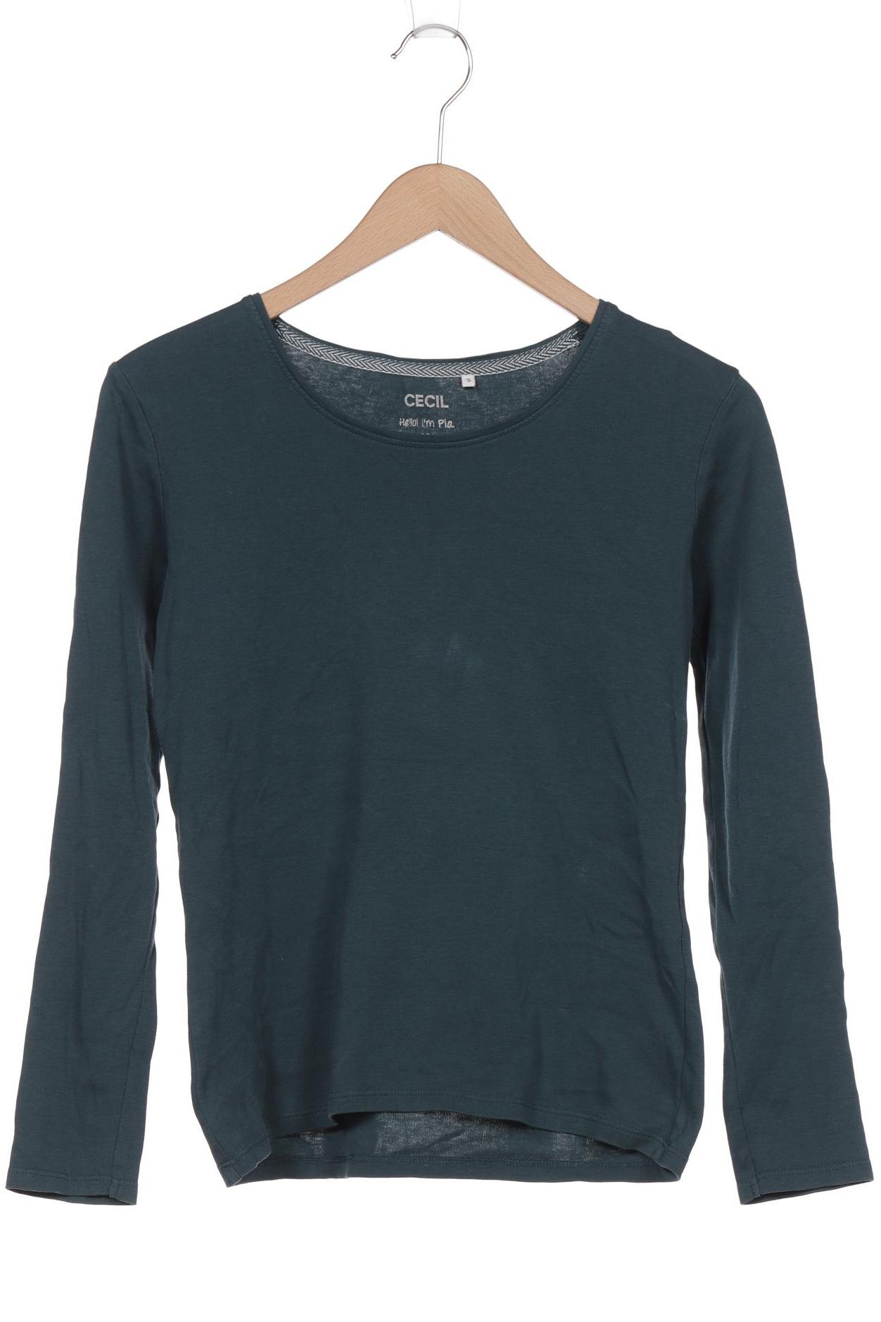 

CECIL Damen Langarmshirt, grün