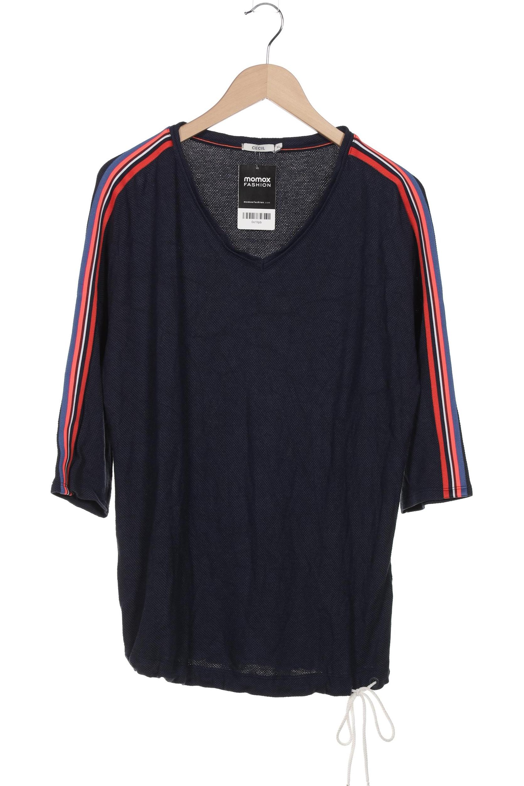

Cecil Damen Langarmshirt, marineblau, Gr. 44