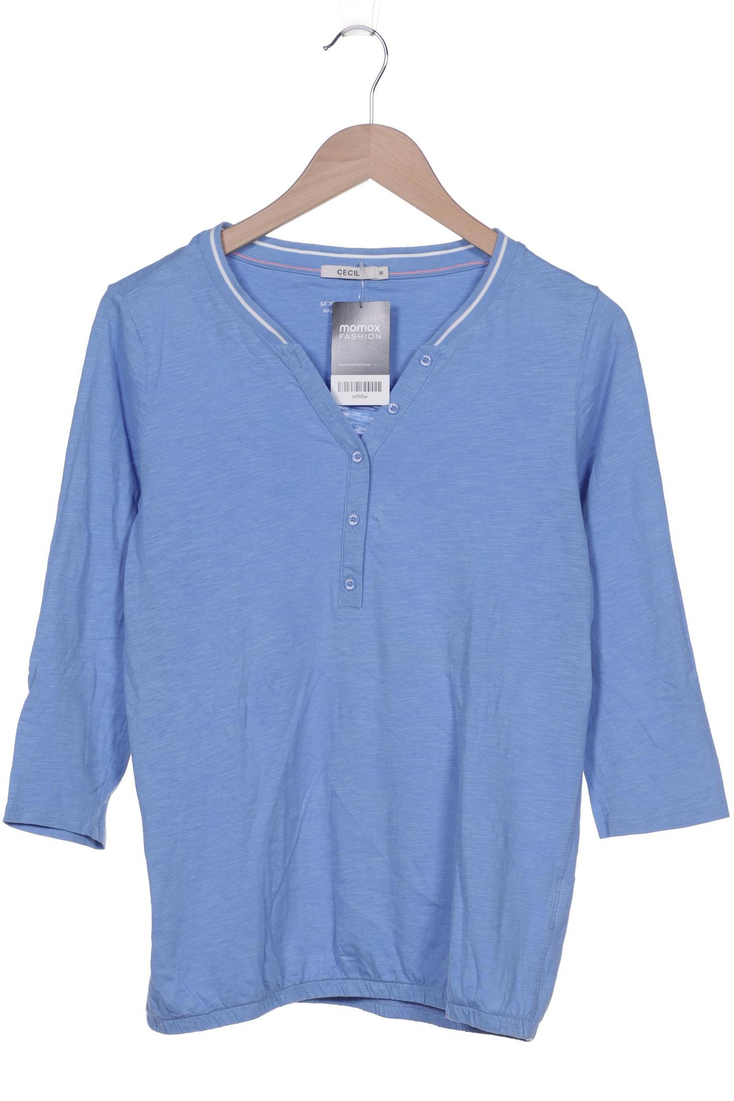 

CECIL Damen Langarmshirt, blau