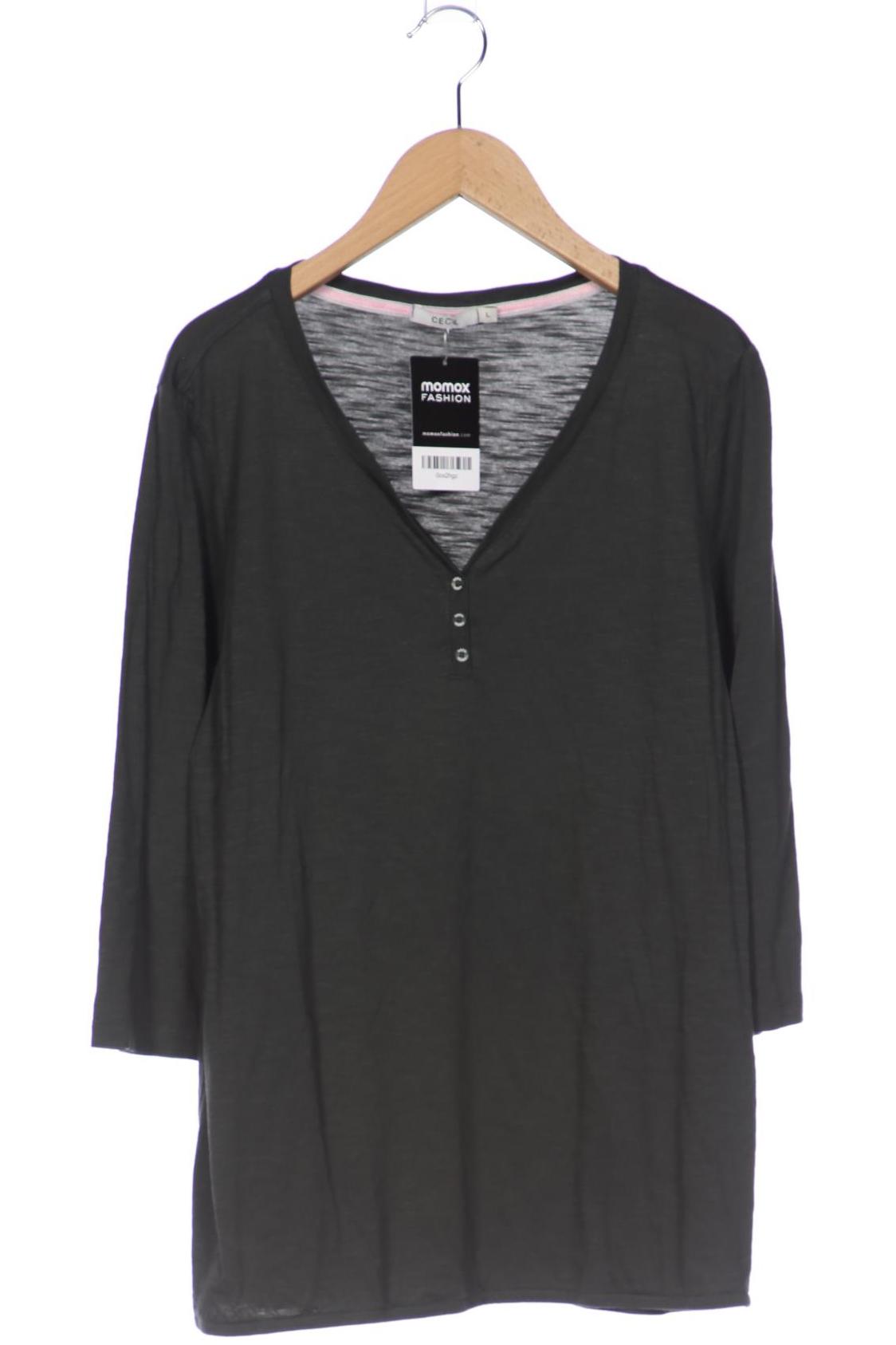 

CECIL Damen Langarmshirt, grün