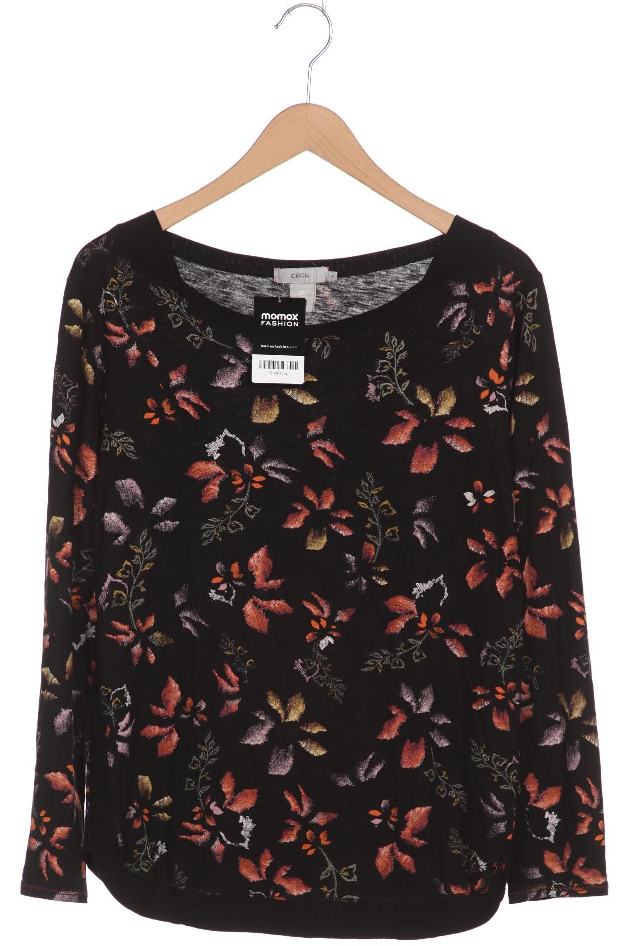 

CECIL Damen Langarmshirt, schwarz
