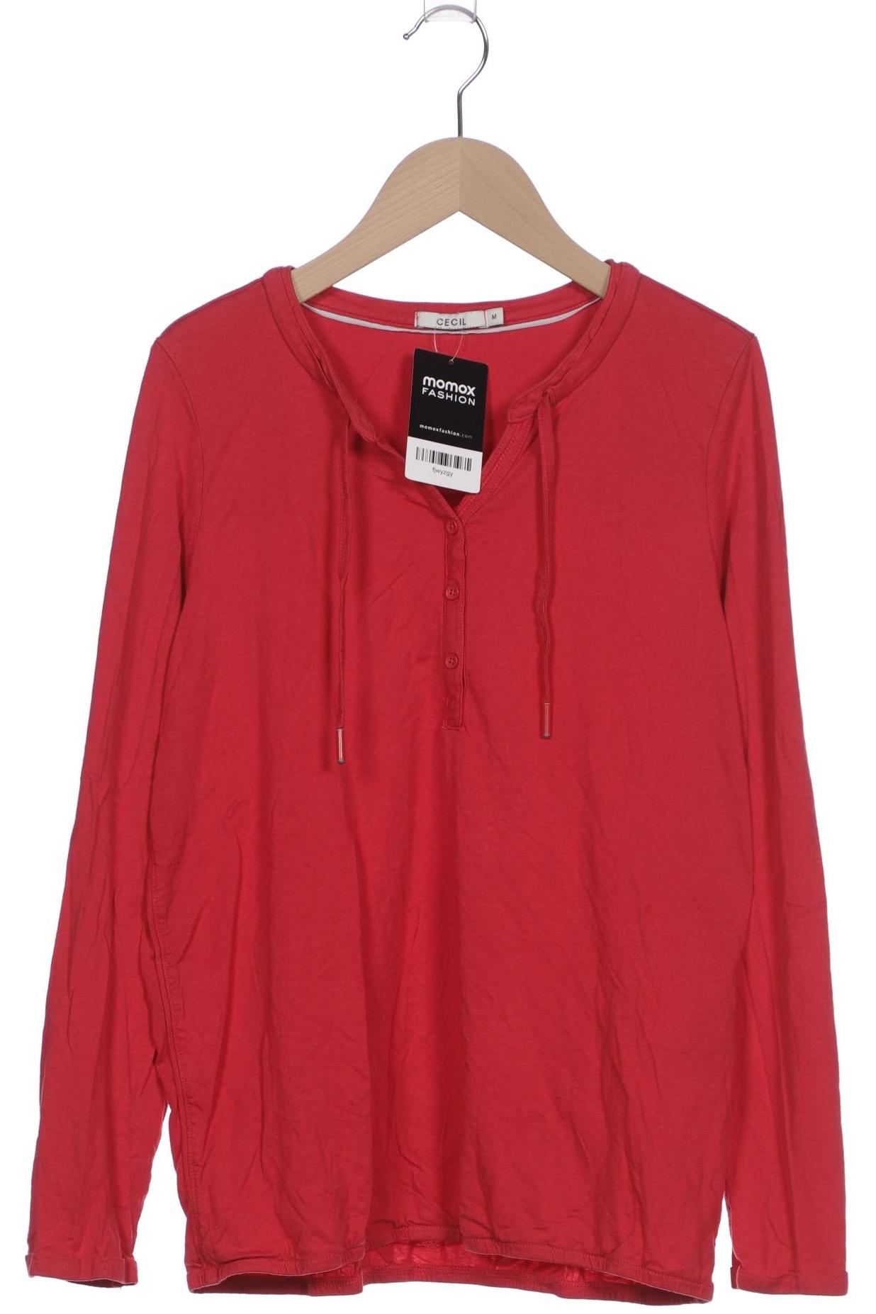 

Cecil Damen Langarmshirt, pink, Gr. 38