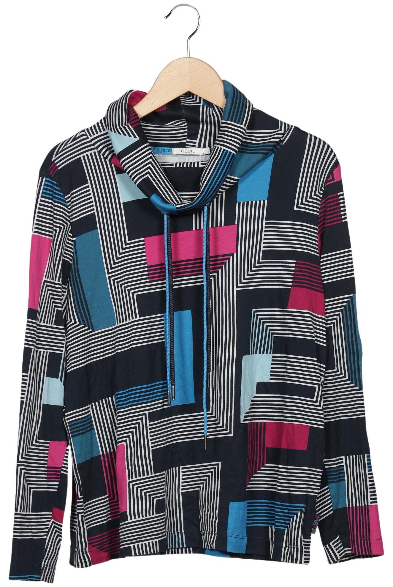 

Cecil Damen Langarmshirt, mehrfarbig, Gr. 42
