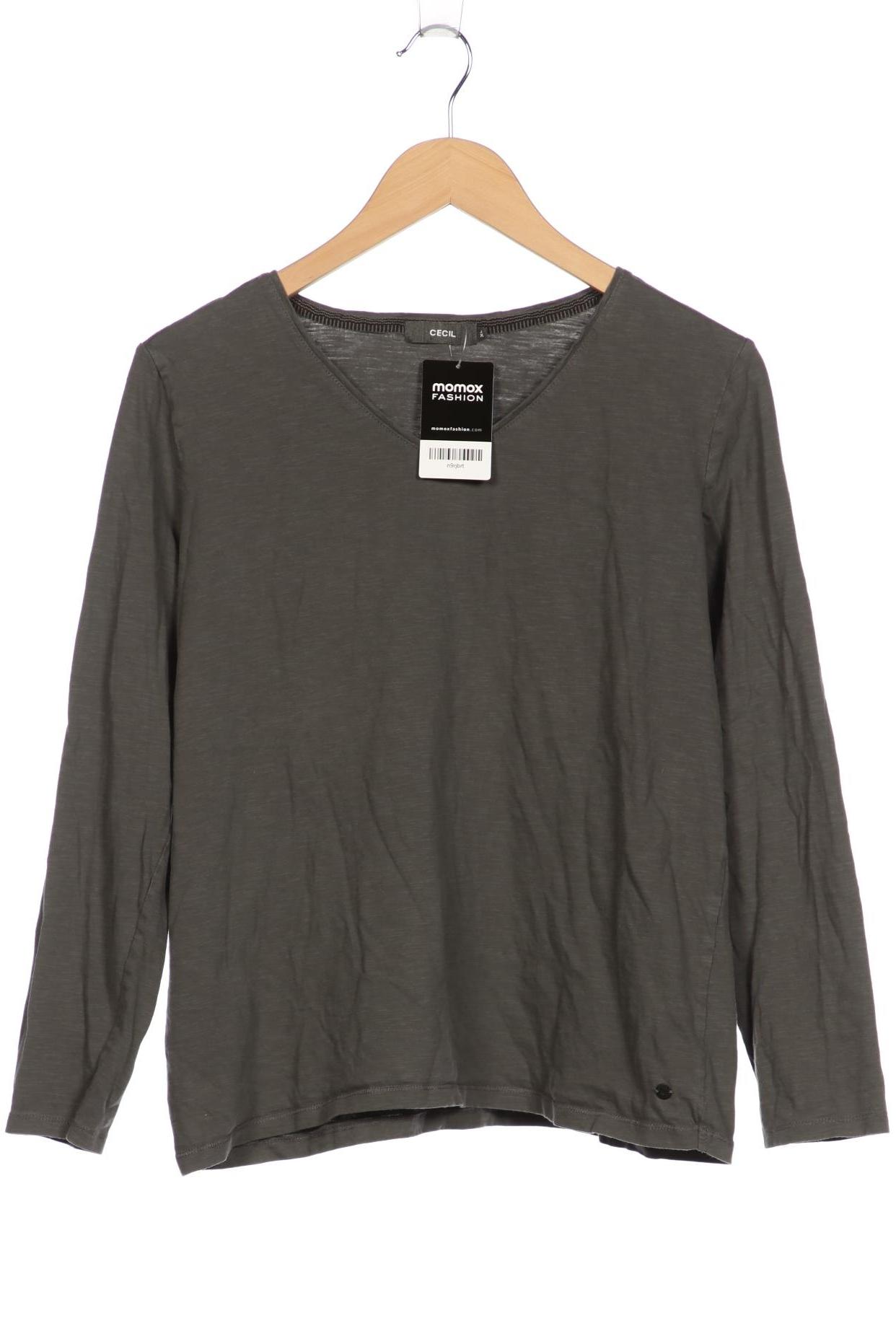 

Cecil Damen Langarmshirt, grau, Gr. 44