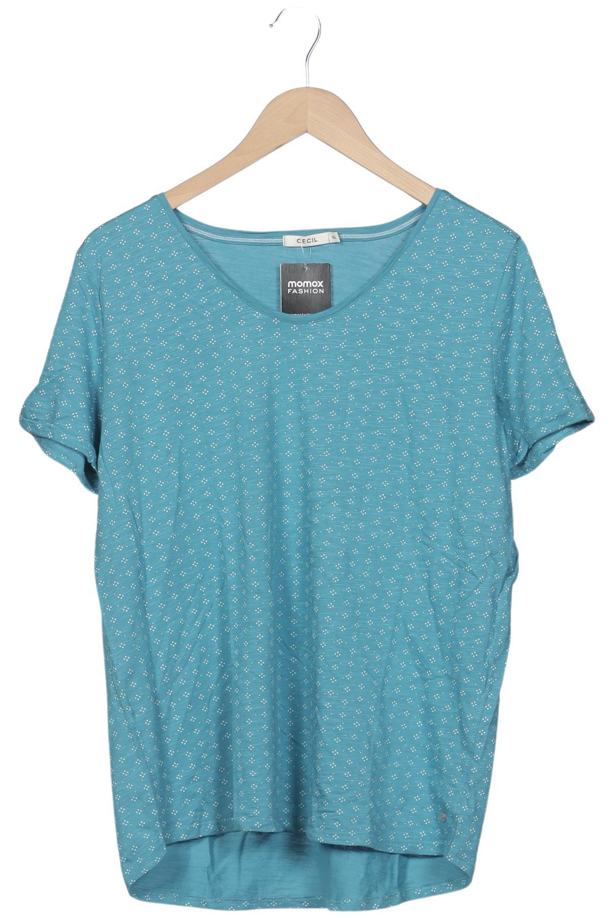 

Cecil Damen Langarmshirt, hellblau, Gr. 44