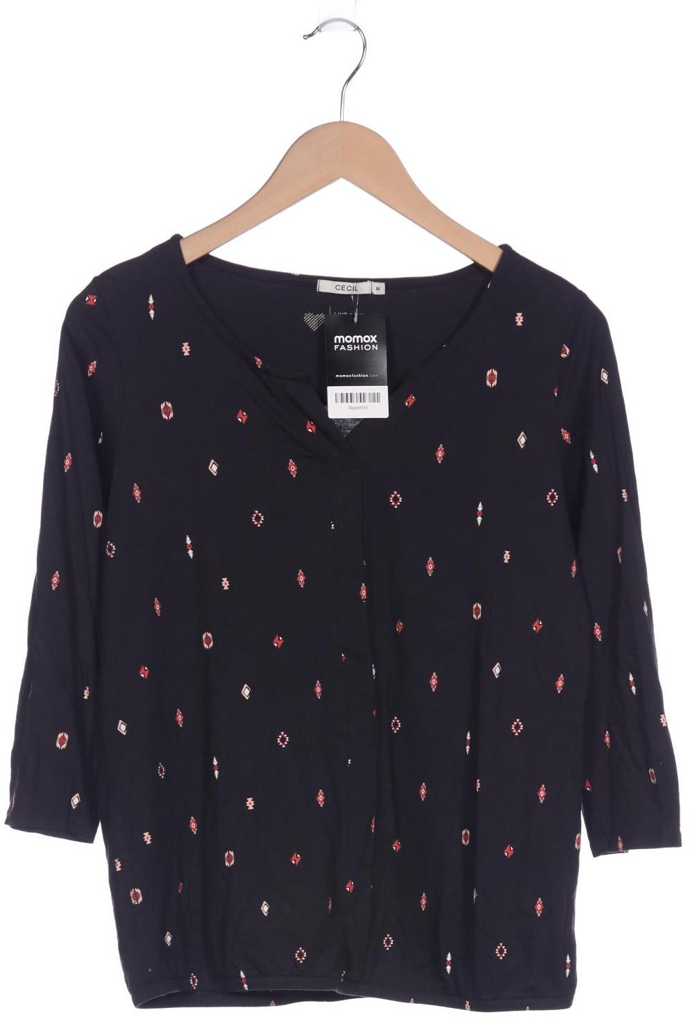 

Cecil Damen Langarmshirt, schwarz, Gr. 38