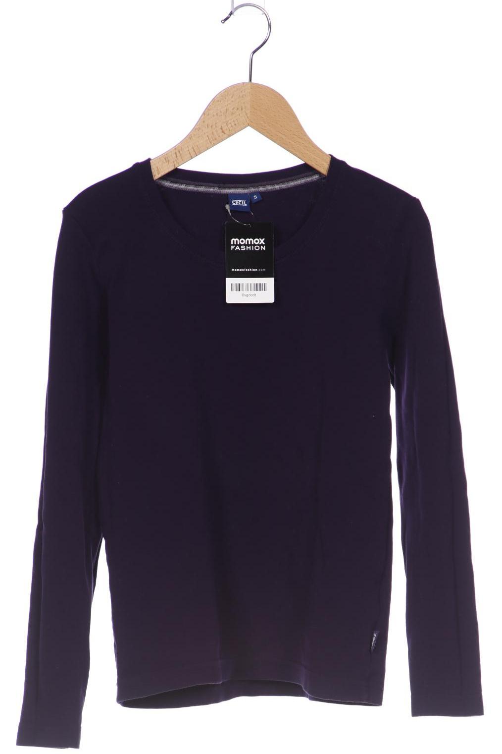 

Cecil Damen Langarmshirt, flieder, Gr. 36
