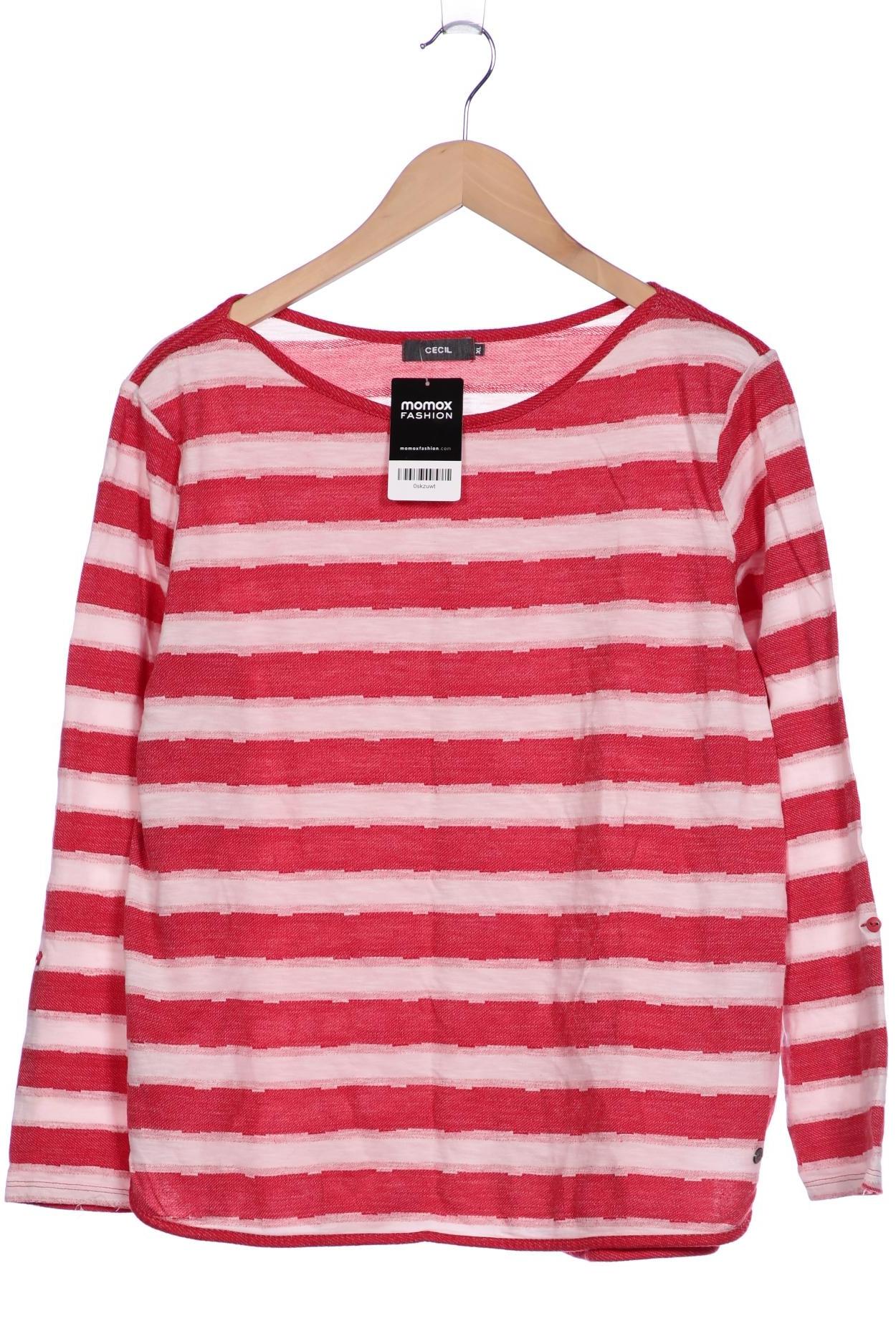 

Cecil Damen Langarmshirt, rot, Gr. 44
