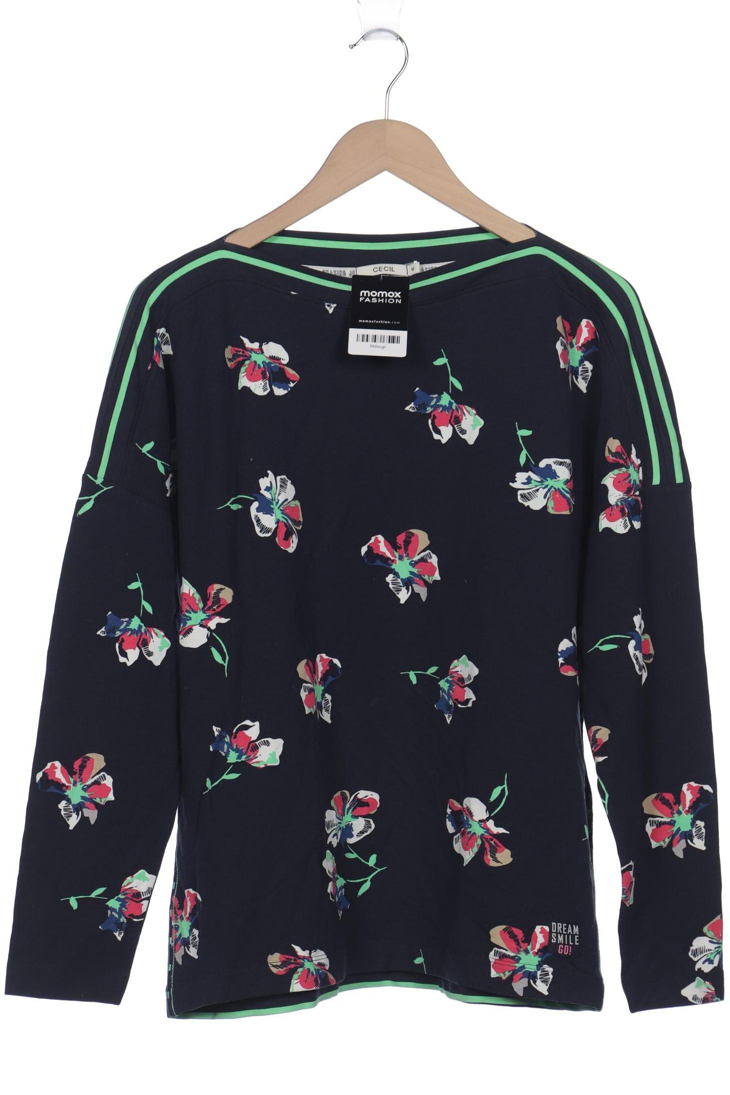 

CECIL Damen Langarmshirt, marineblau
