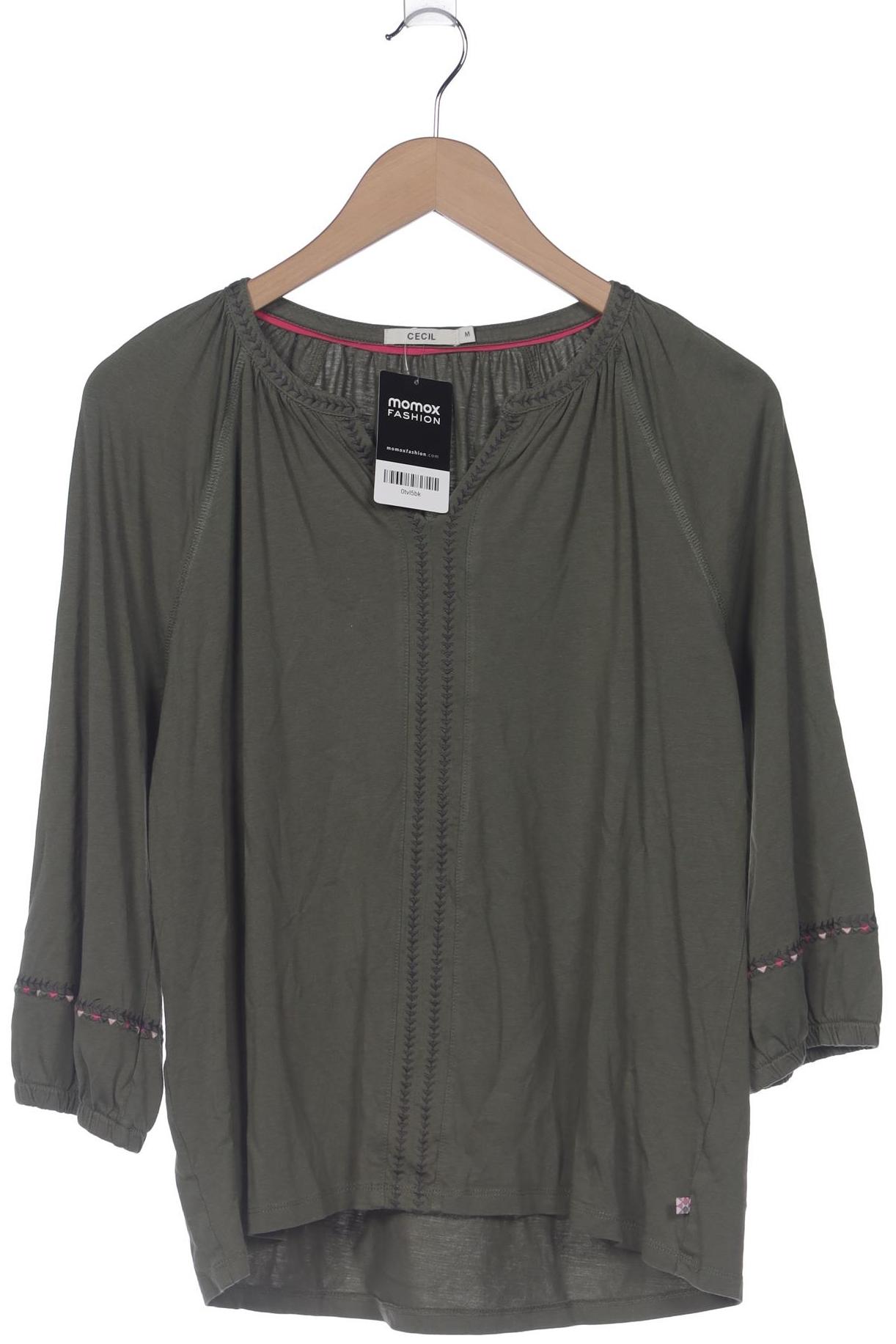 

Cecil Damen Langarmshirt, grün, Gr. 38