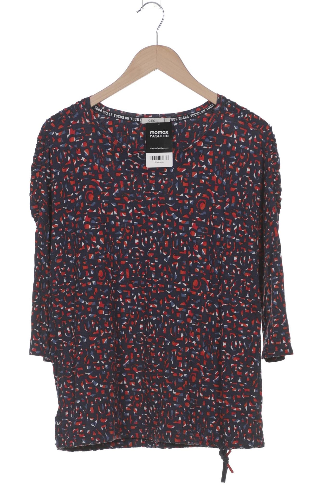 

Cecil Damen Langarmshirt, marineblau, Gr. 42