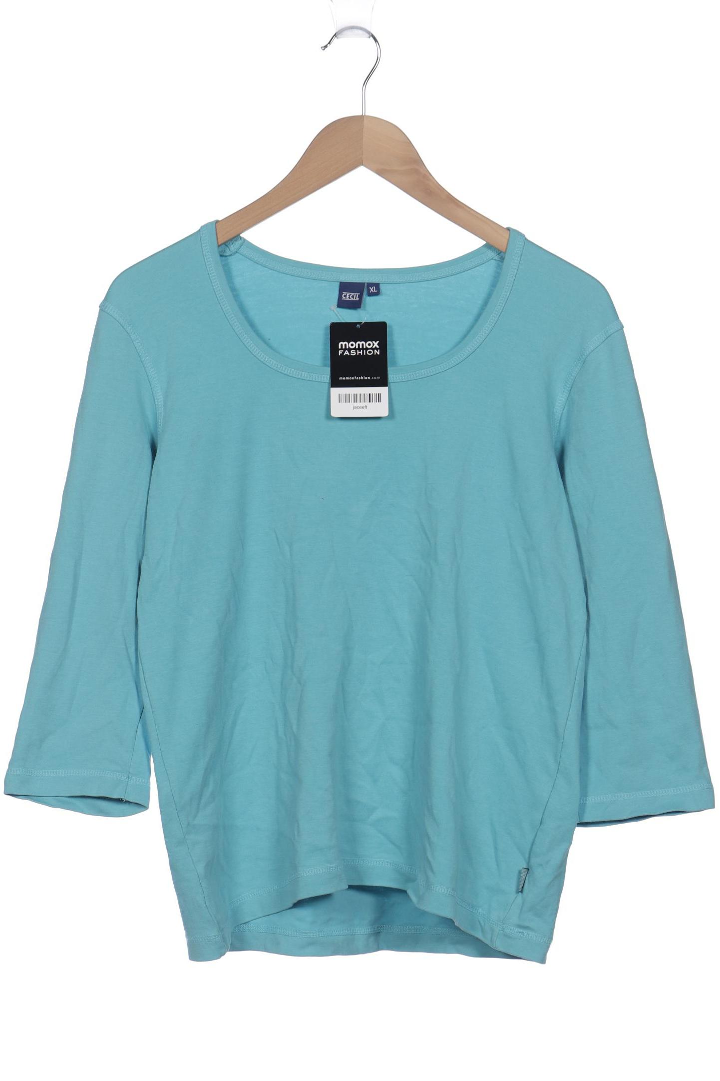 

CECIL Damen Langarmshirt, blau