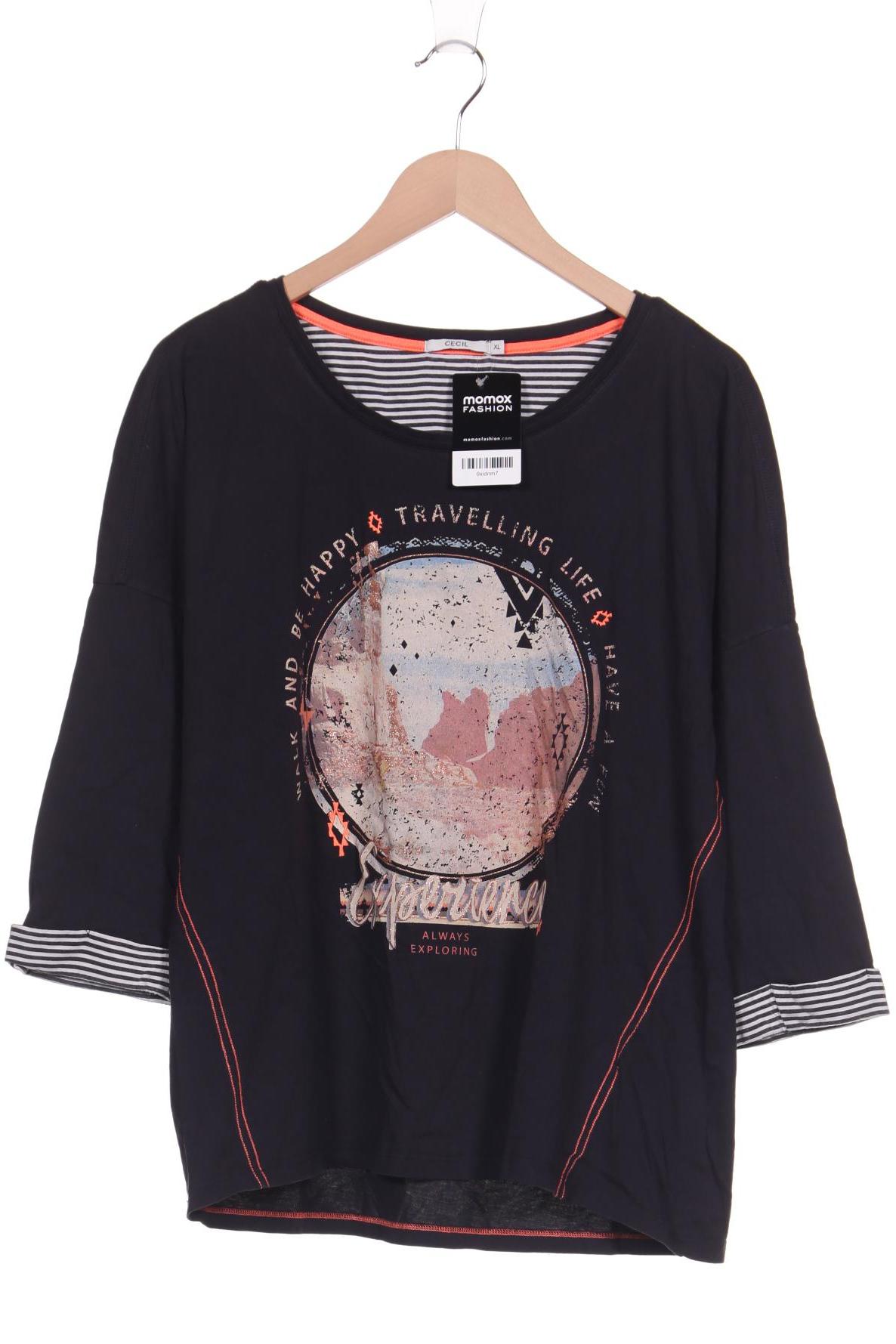 

CECIL Damen Langarmshirt, grau