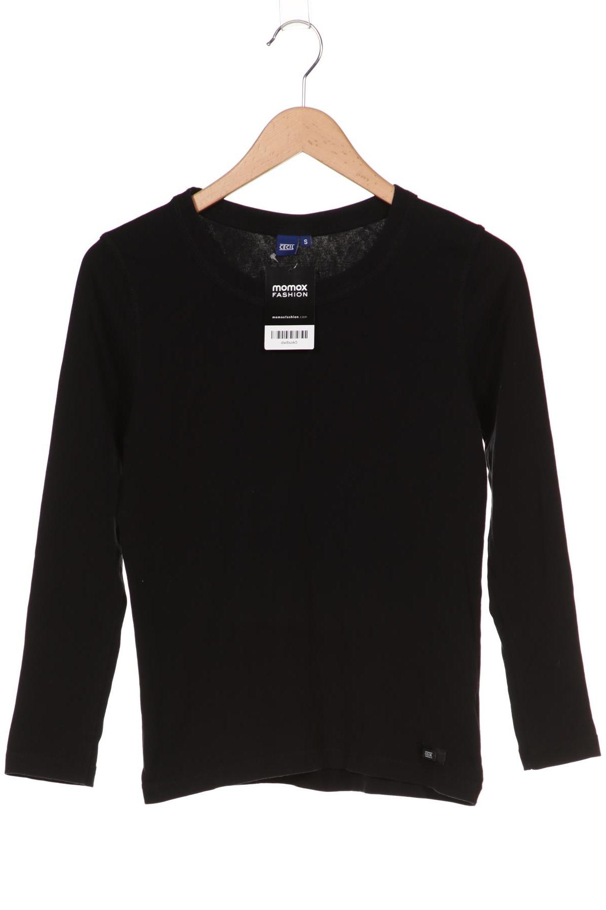 

Cecil Damen Langarmshirt, schwarz, Gr. 36