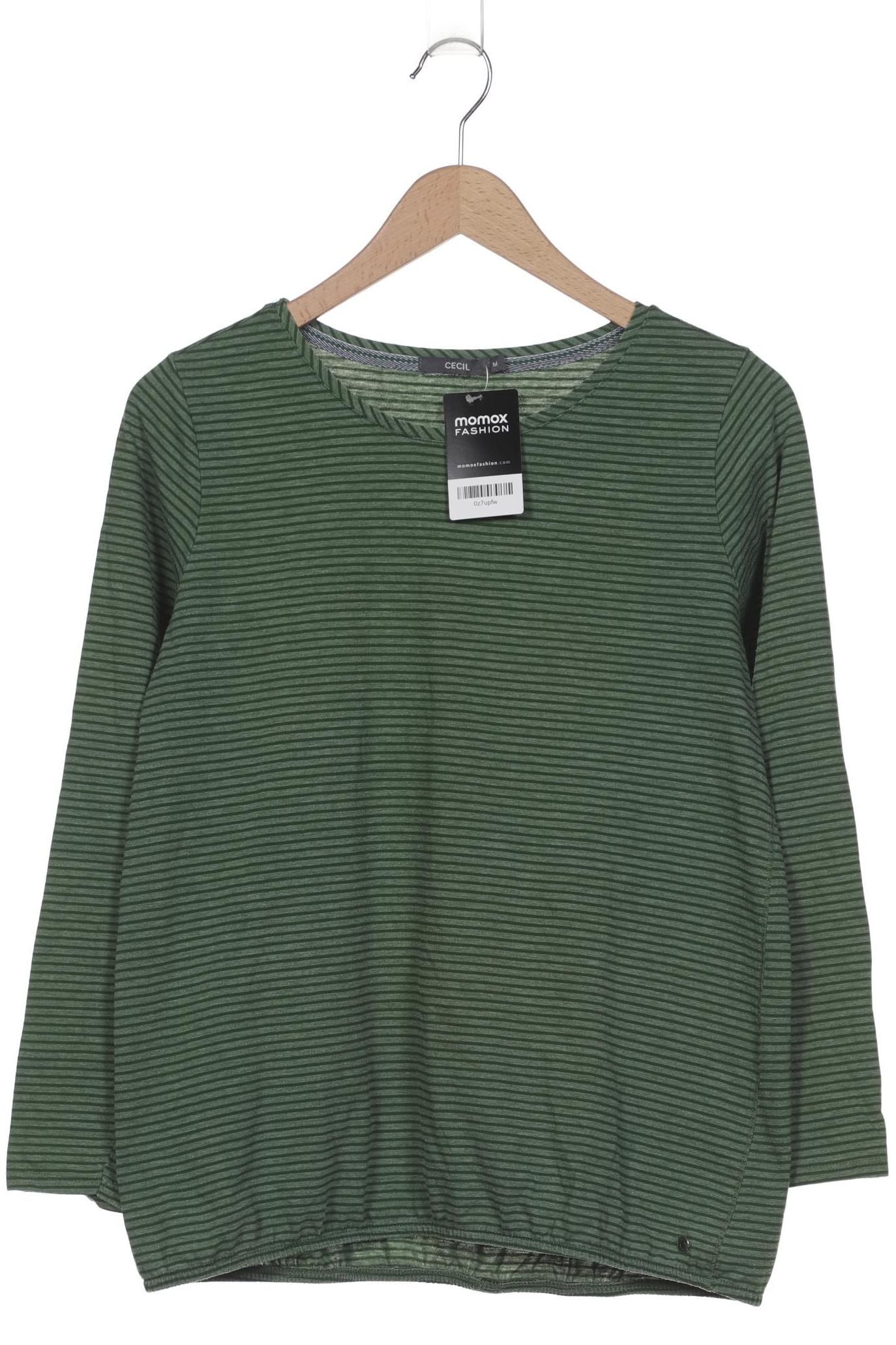 

Cecil Damen Langarmshirt, grün, Gr. 38
