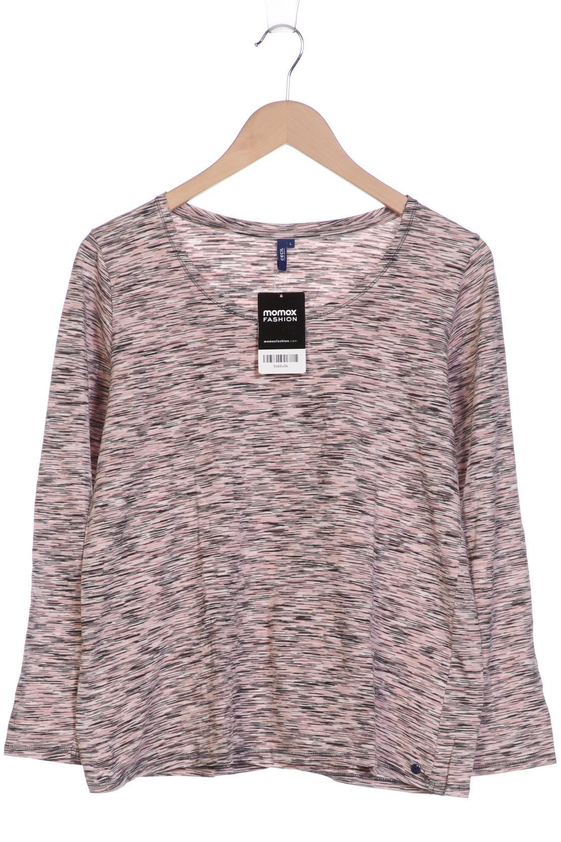

Cecil Damen Langarmshirt, pink, Gr. 42