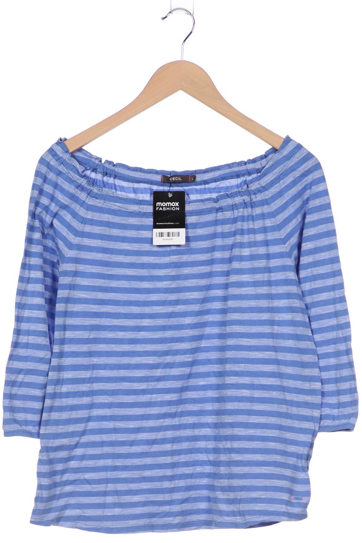 

CECIL Damen Langarmshirt, blau