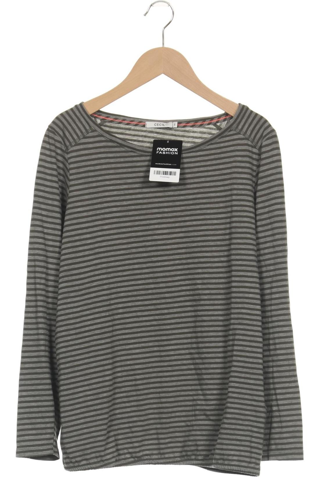 

Cecil Damen Langarmshirt, grün, Gr. 36