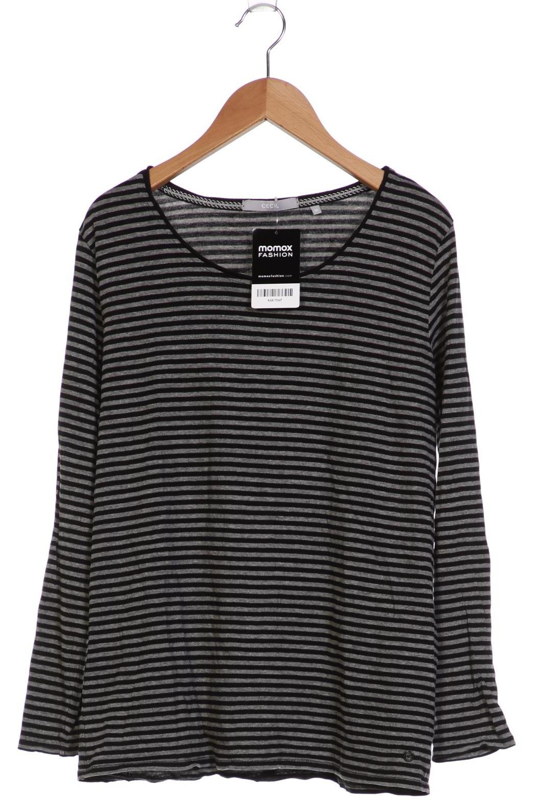 

Cecil Damen Langarmshirt, schwarz, Gr. 38
