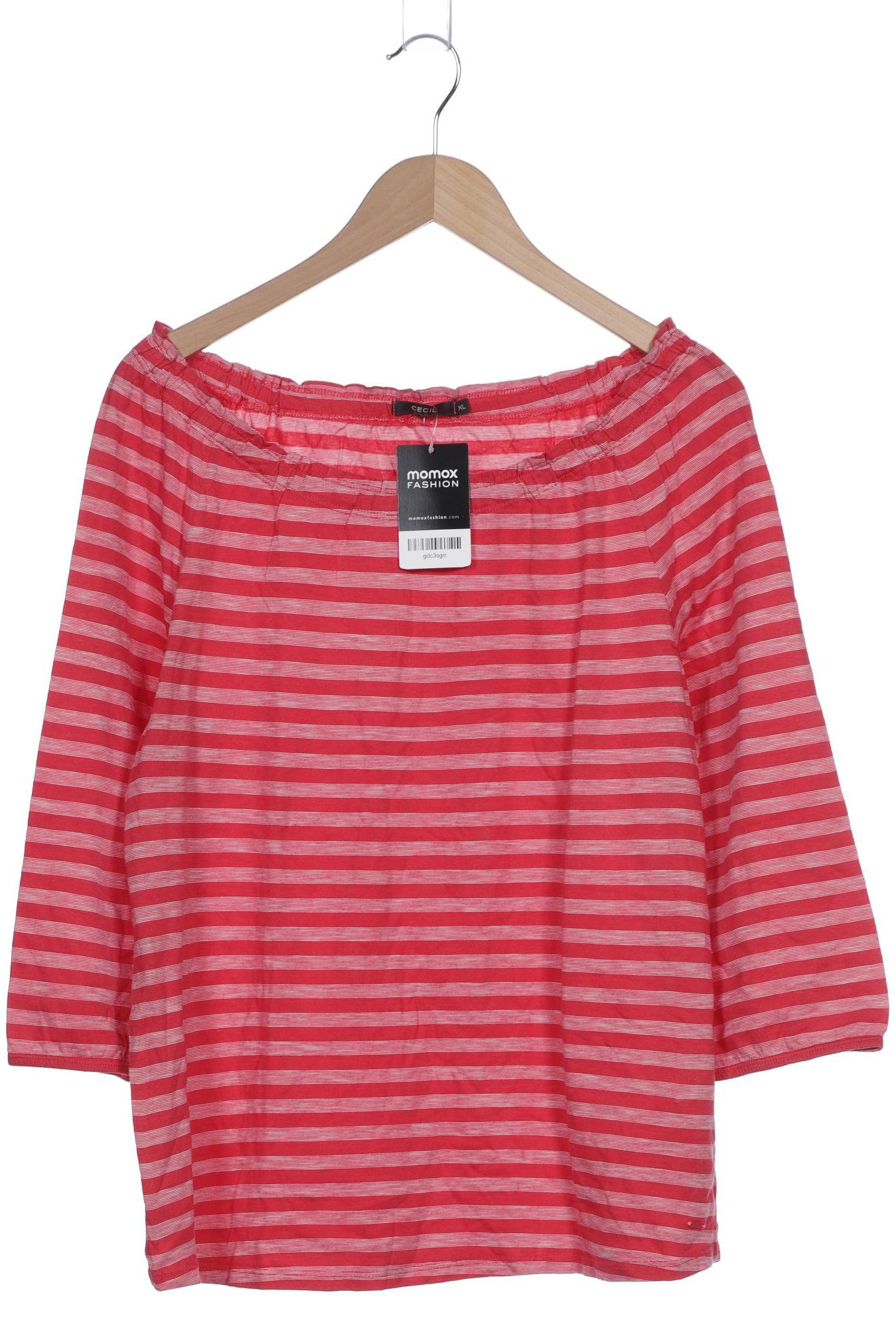

Cecil Damen Langarmshirt, pink, Gr. 44