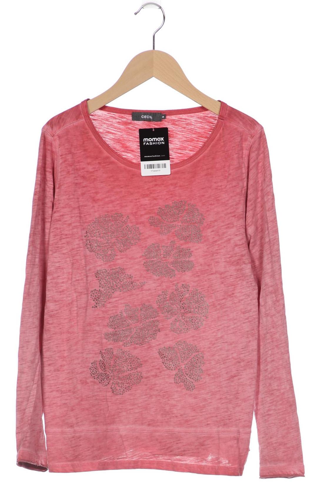 

CECIL Damen Langarmshirt, pink