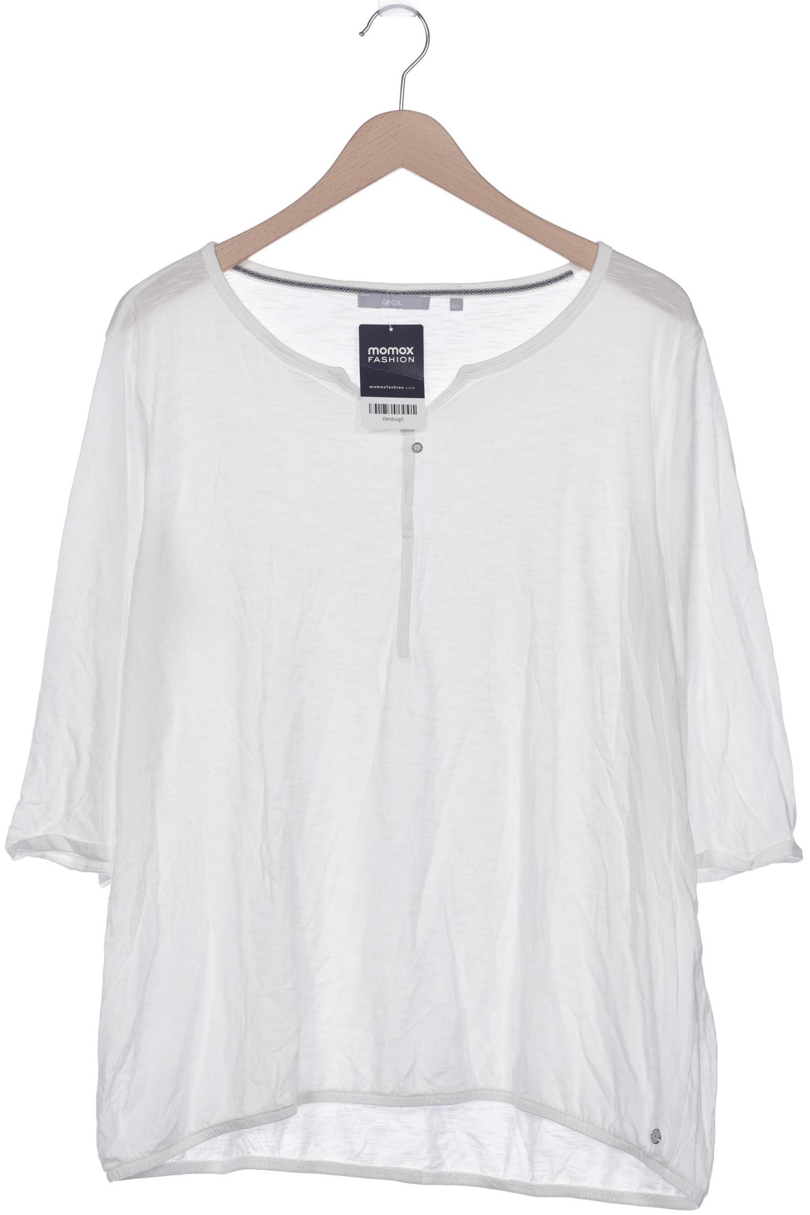 

CECIL Damen Langarmshirt, weiß