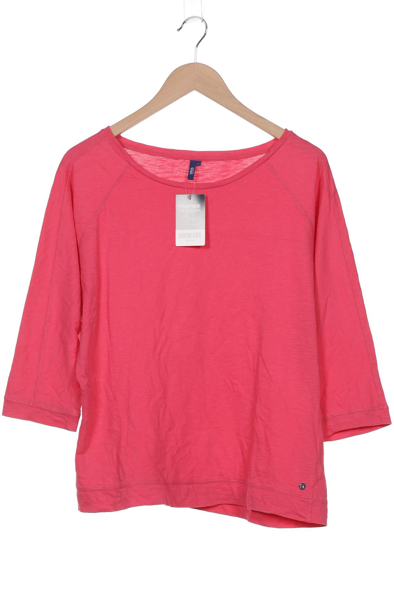 

Cecil Damen Langarmshirt, pink, Gr. 42