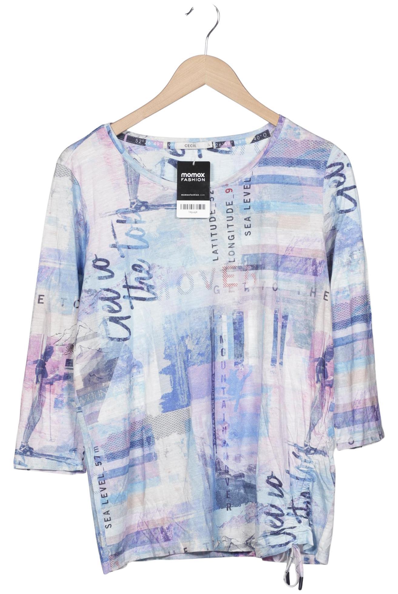 

Cecil Damen Langarmshirt, mehrfarbig, Gr. 42