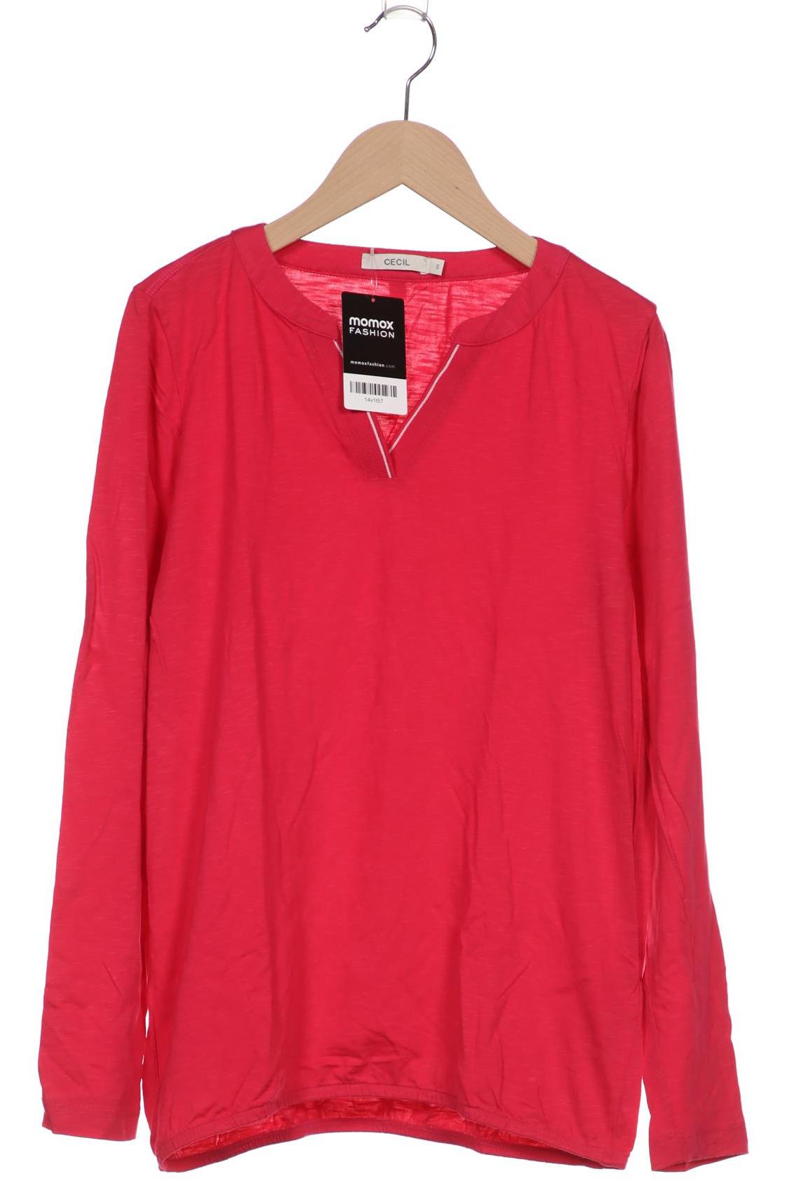

CECIL Damen Langarmshirt, pink