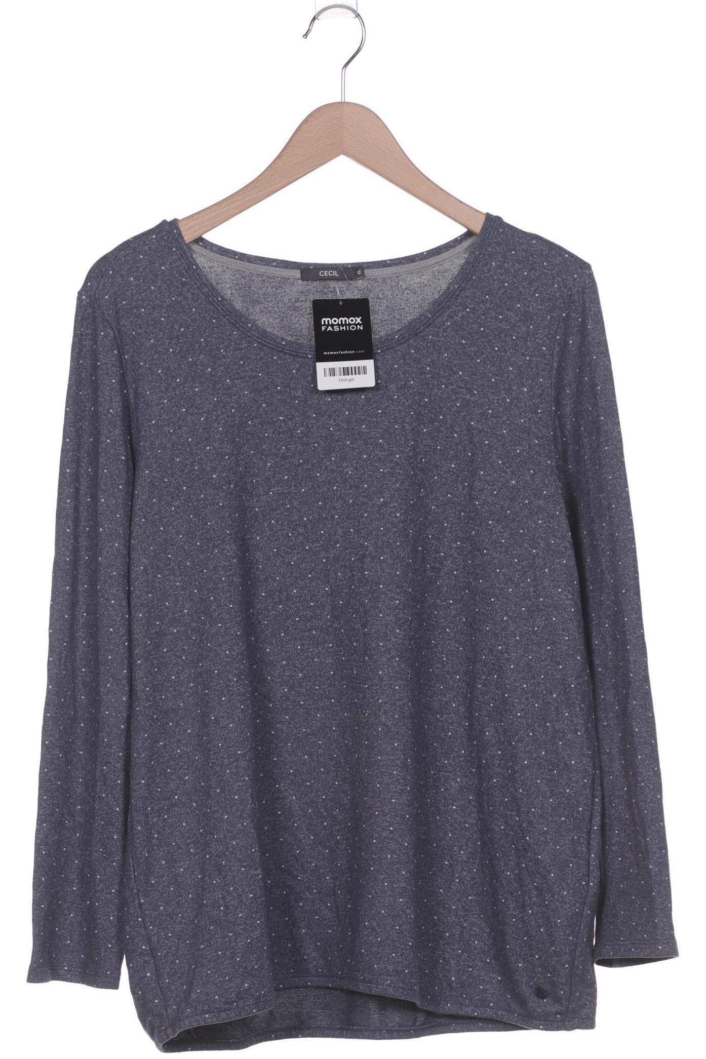 

Cecil Damen Langarmshirt, marineblau, Gr. 44