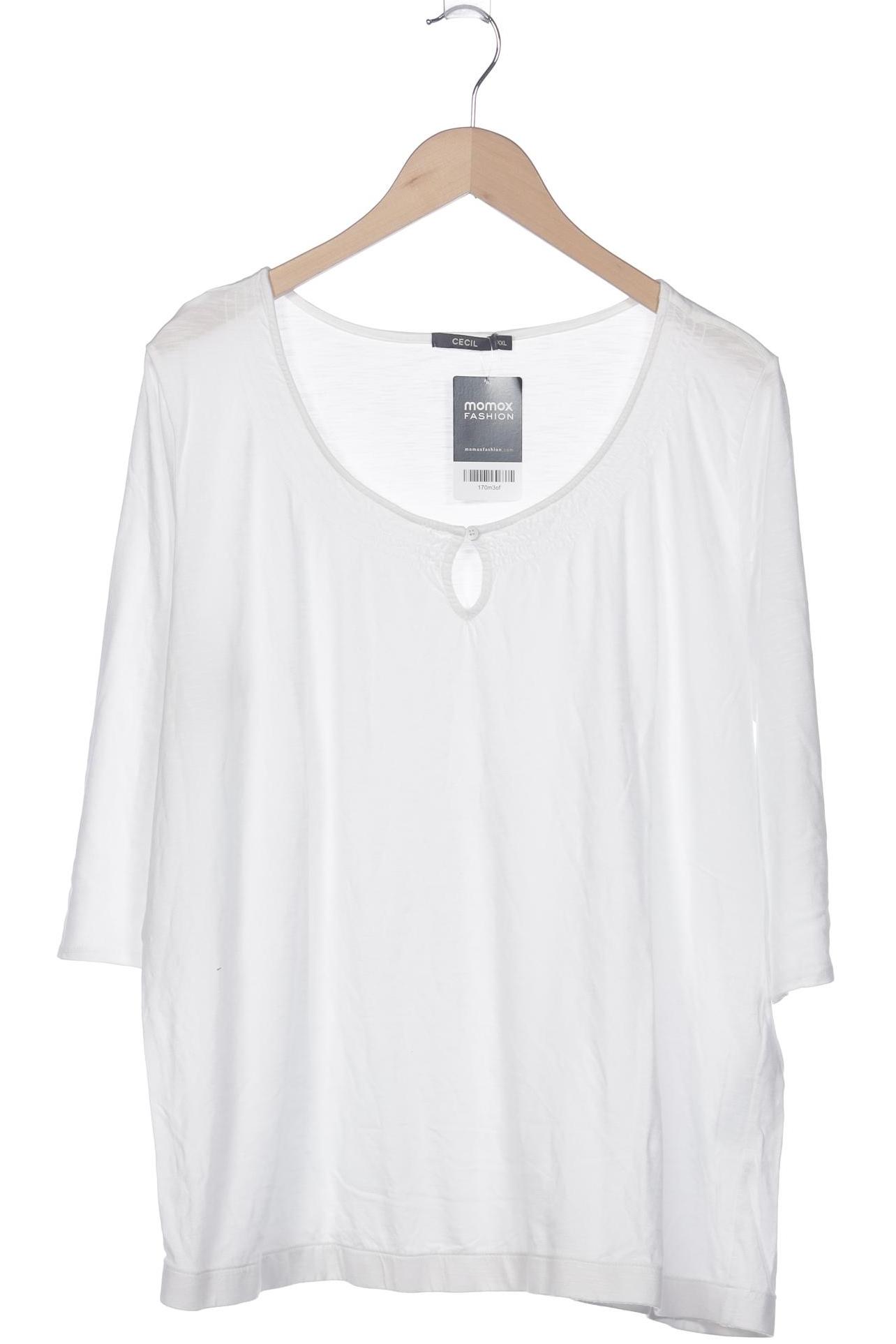 

Cecil Damen Langarmshirt, weiß, Gr. 46