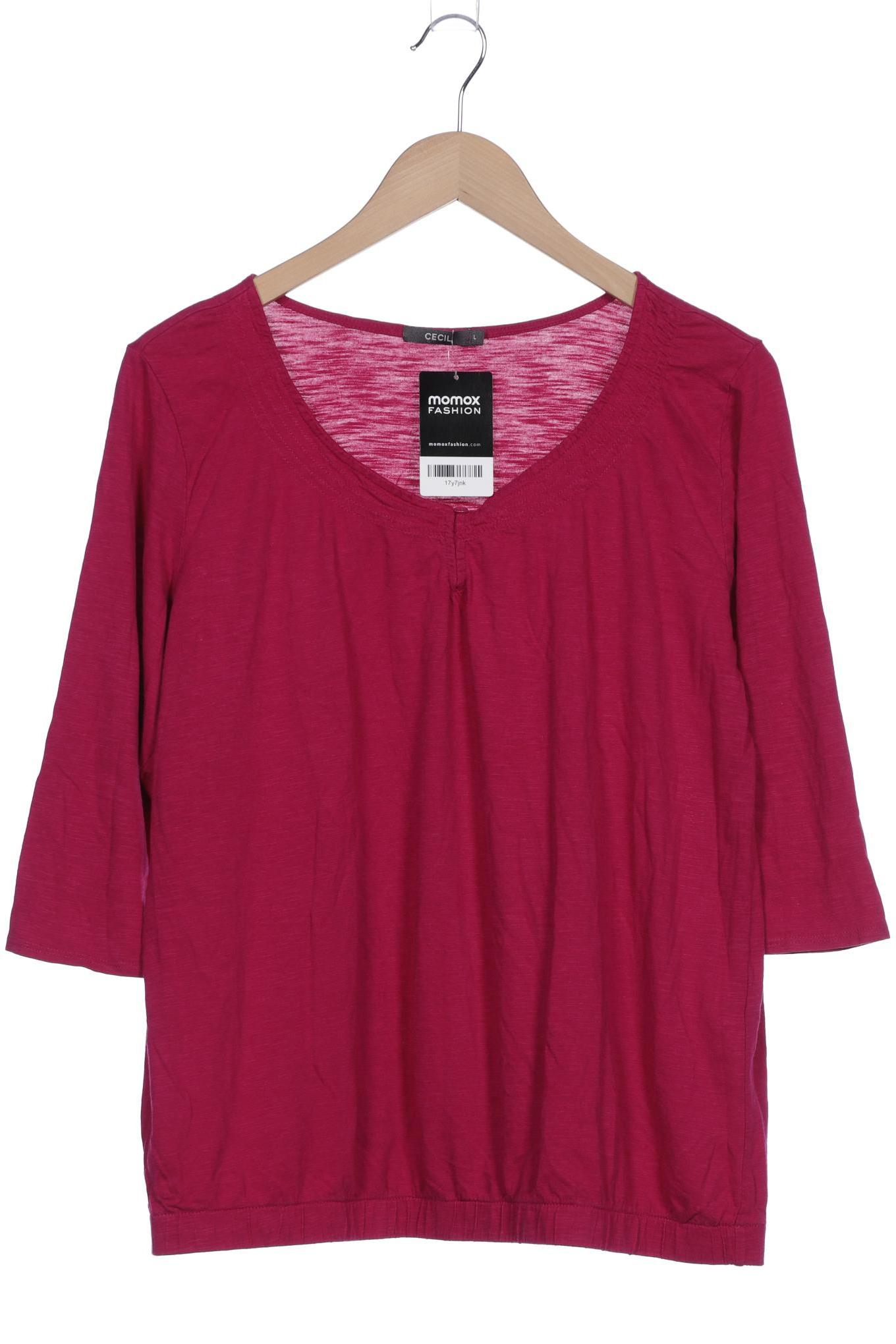 

CECIL Damen Langarmshirt, pink