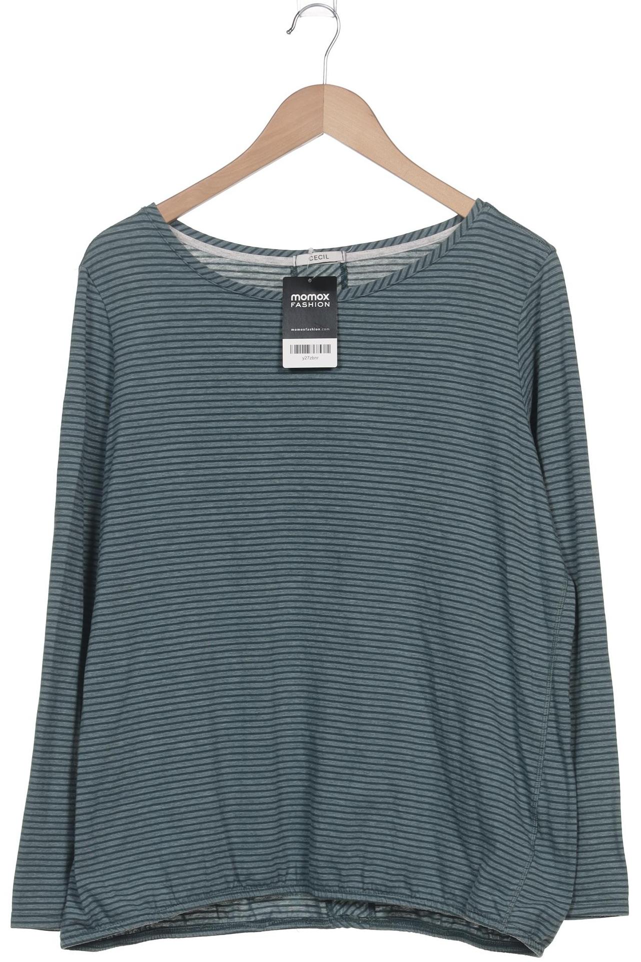 

Cecil Damen Langarmshirt, türkis, Gr. 48