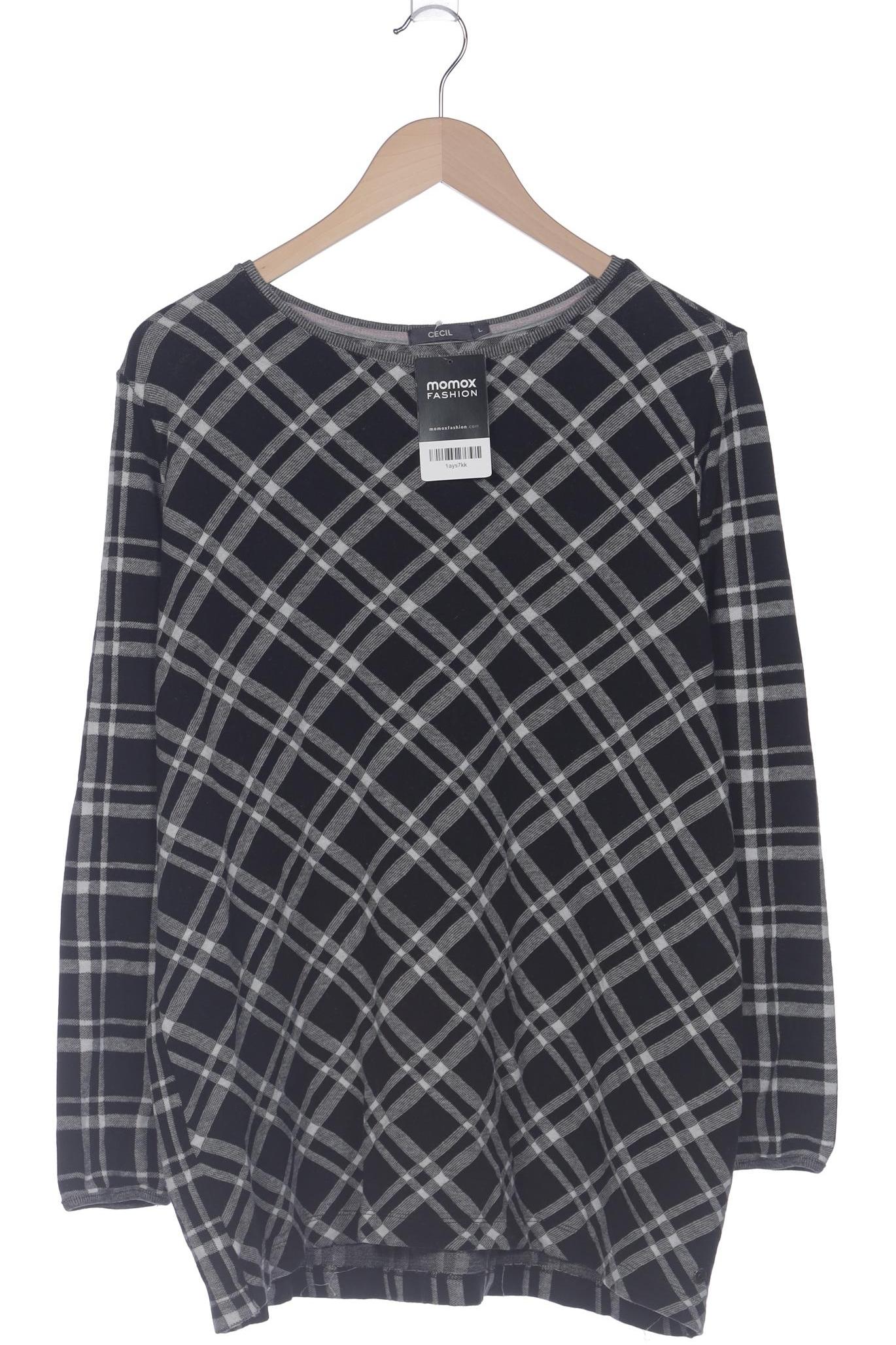 

Cecil Damen Langarmshirt, schwarz, Gr. 42
