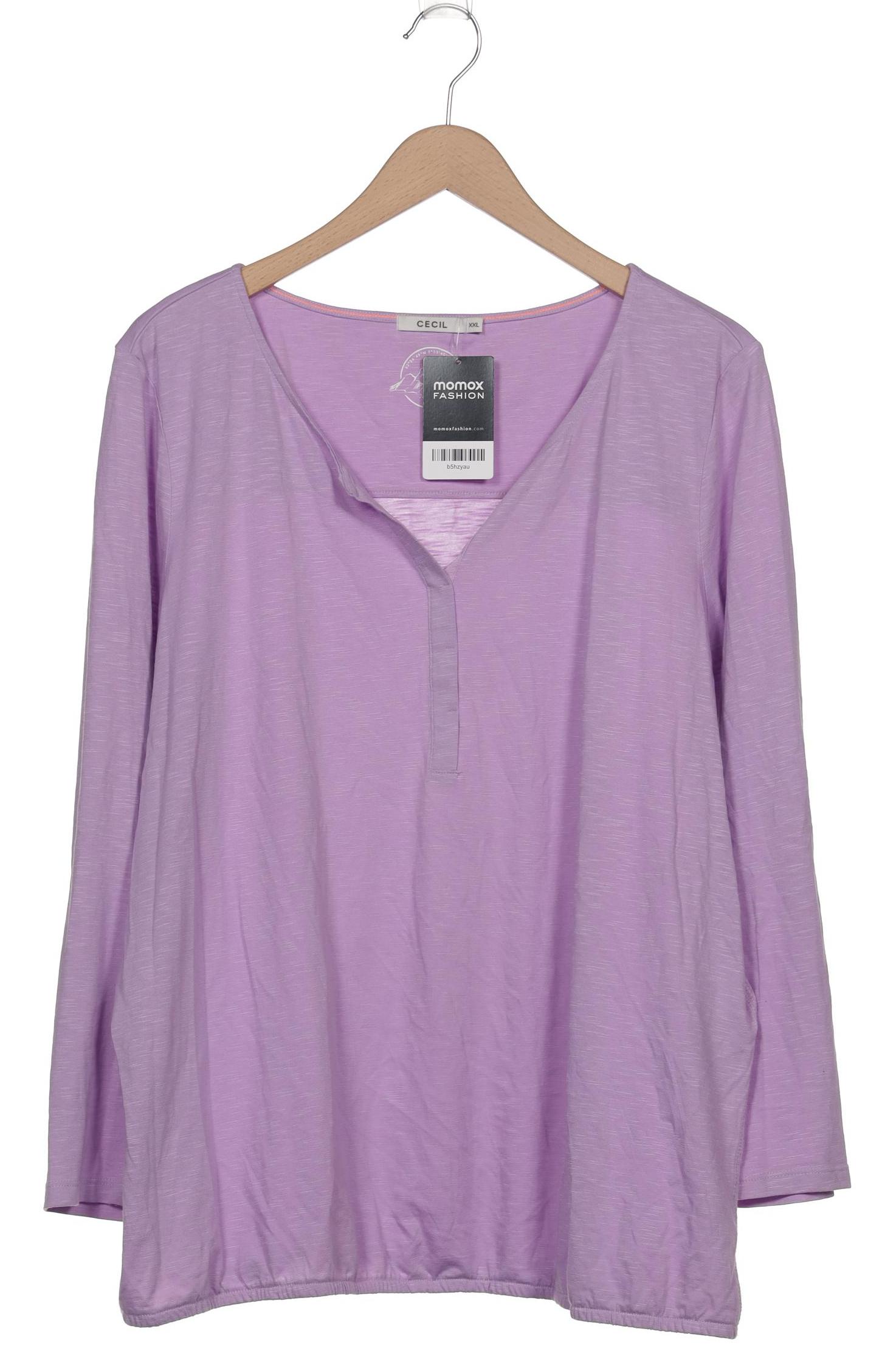 

Cecil Damen Langarmshirt, flieder, Gr. 46