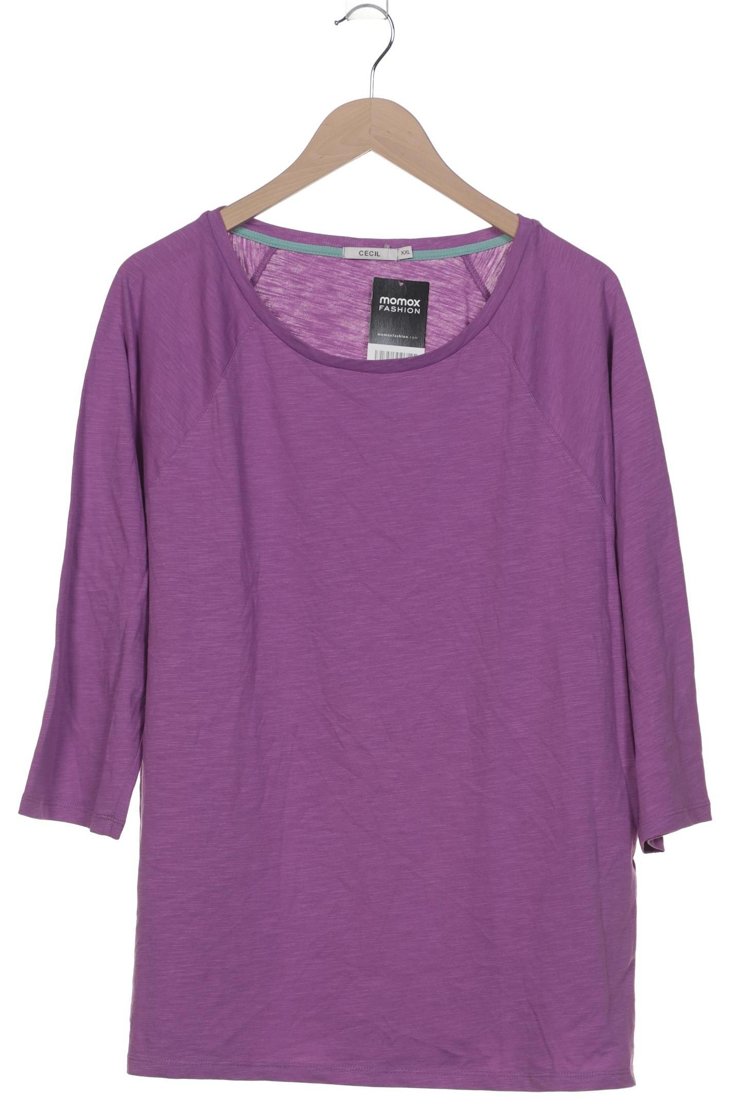 

Cecil Damen Langarmshirt, flieder, Gr. 46