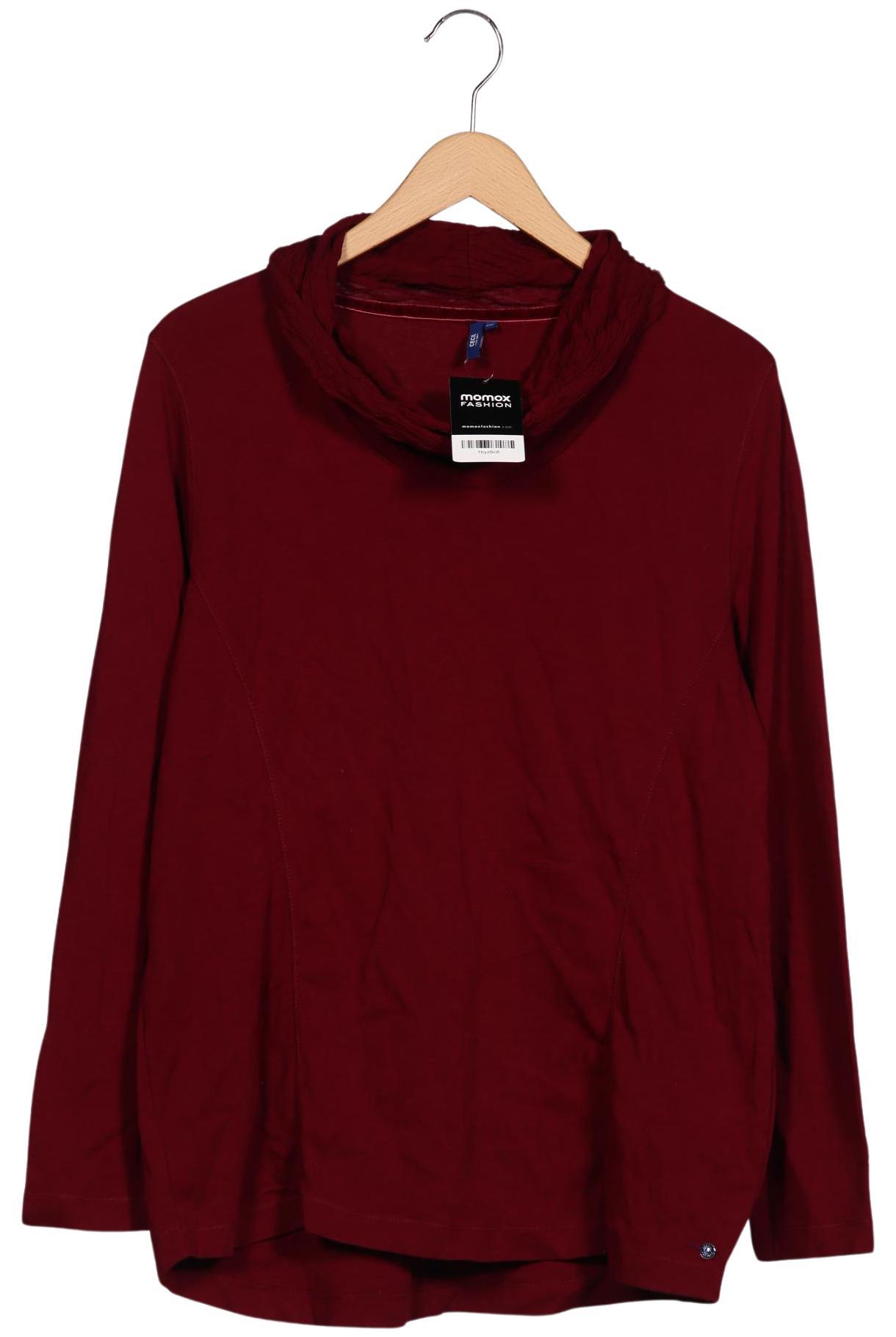 

Cecil Damen Langarmshirt, bordeaux, Gr. 46