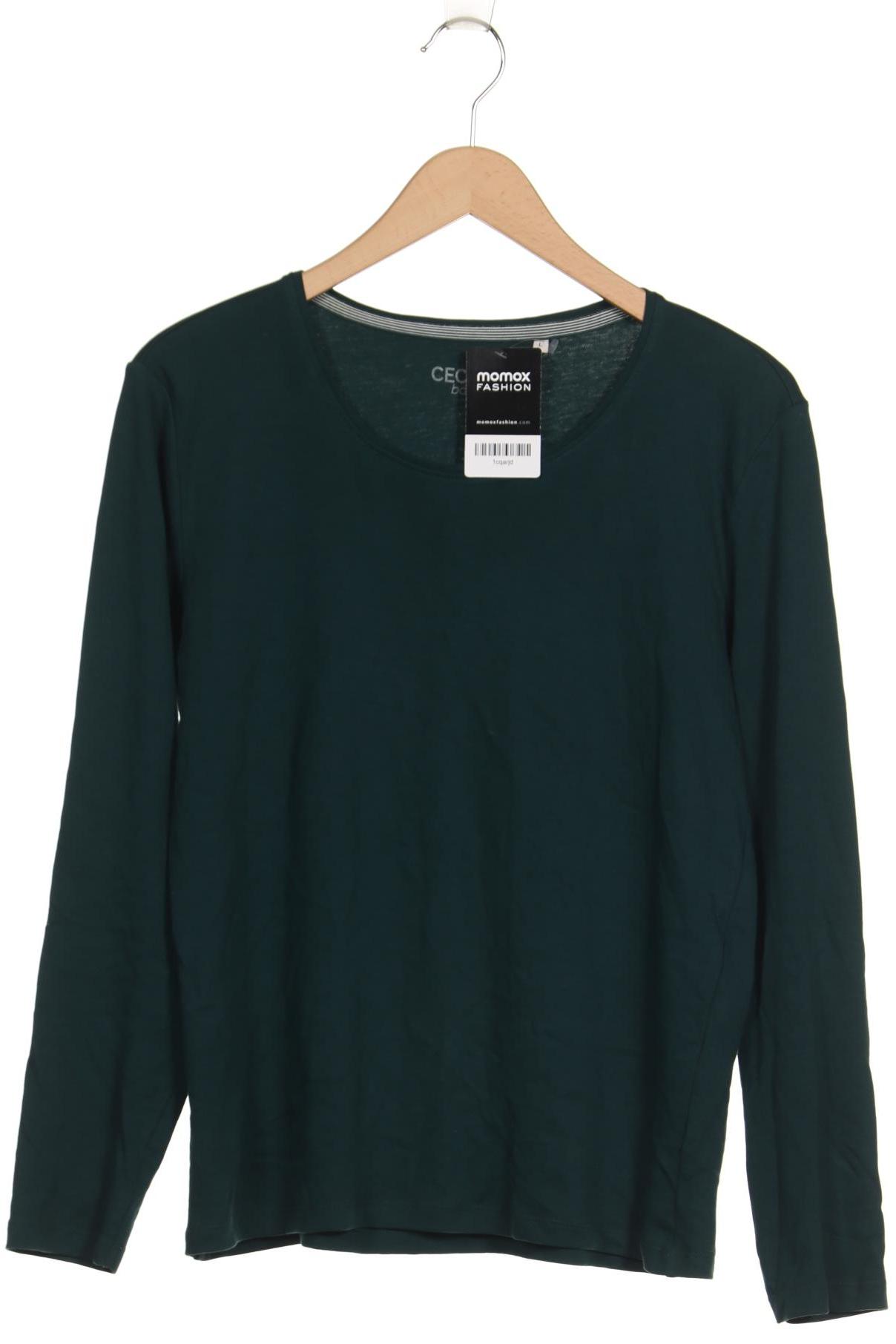 

Cecil Damen Langarmshirt, grün, Gr. 42