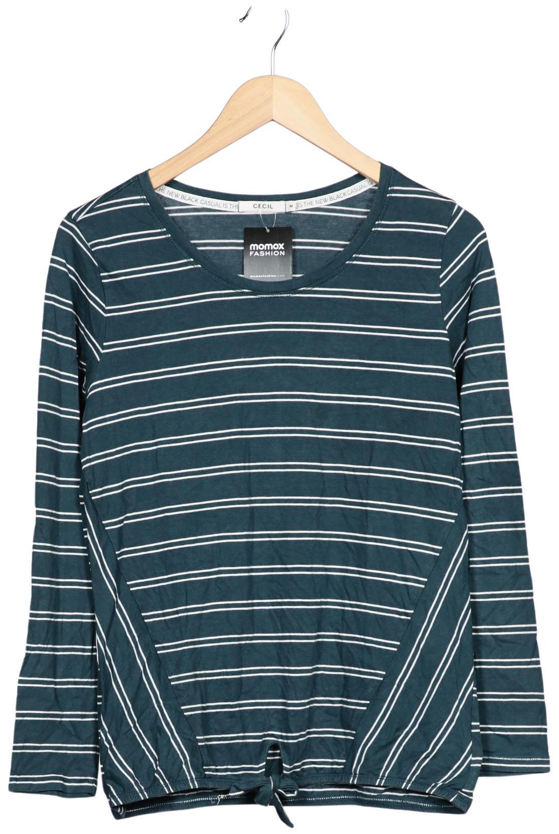 

Cecil Damen Langarmshirt, grün, Gr. 38