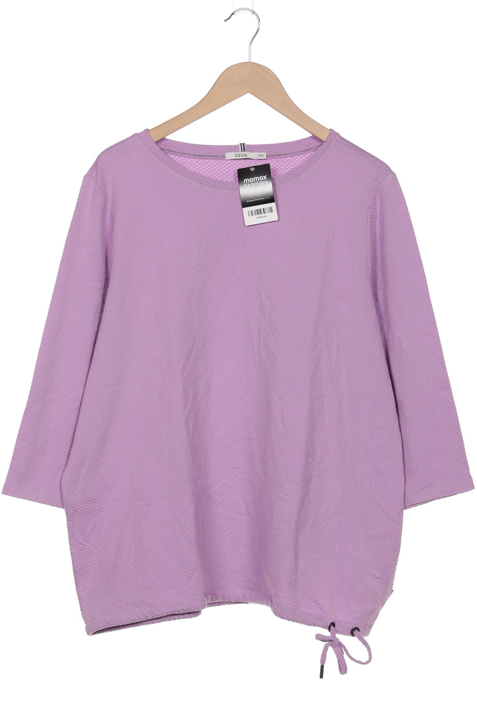 

Cecil Damen Langarmshirt, flieder, Gr. 46